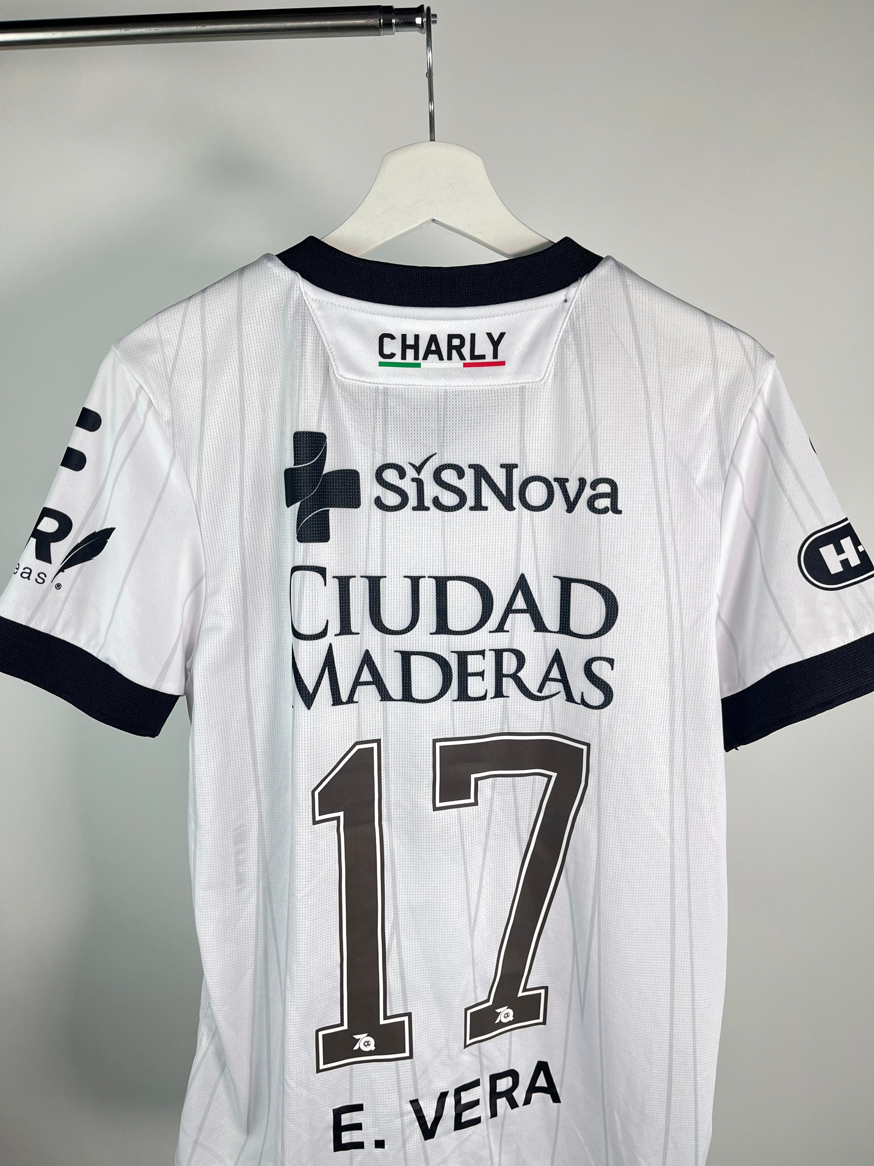Jersey Querétaro Visita 2020 2021 Match Worn Érik Vera (S)
