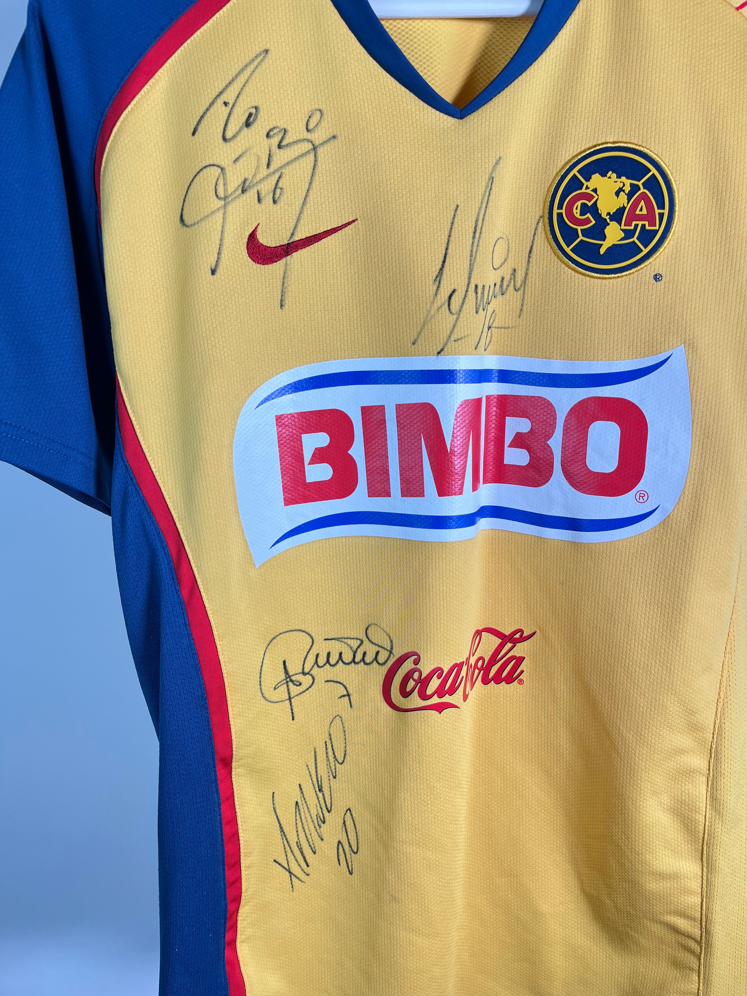 Jersey Club América Local 2007 2008 Autografiado (S)