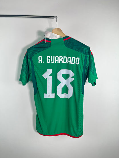 Jersey México Local 2022 2023 Versión Jugador *C/Etiquetas* Andrés Guardado (M)