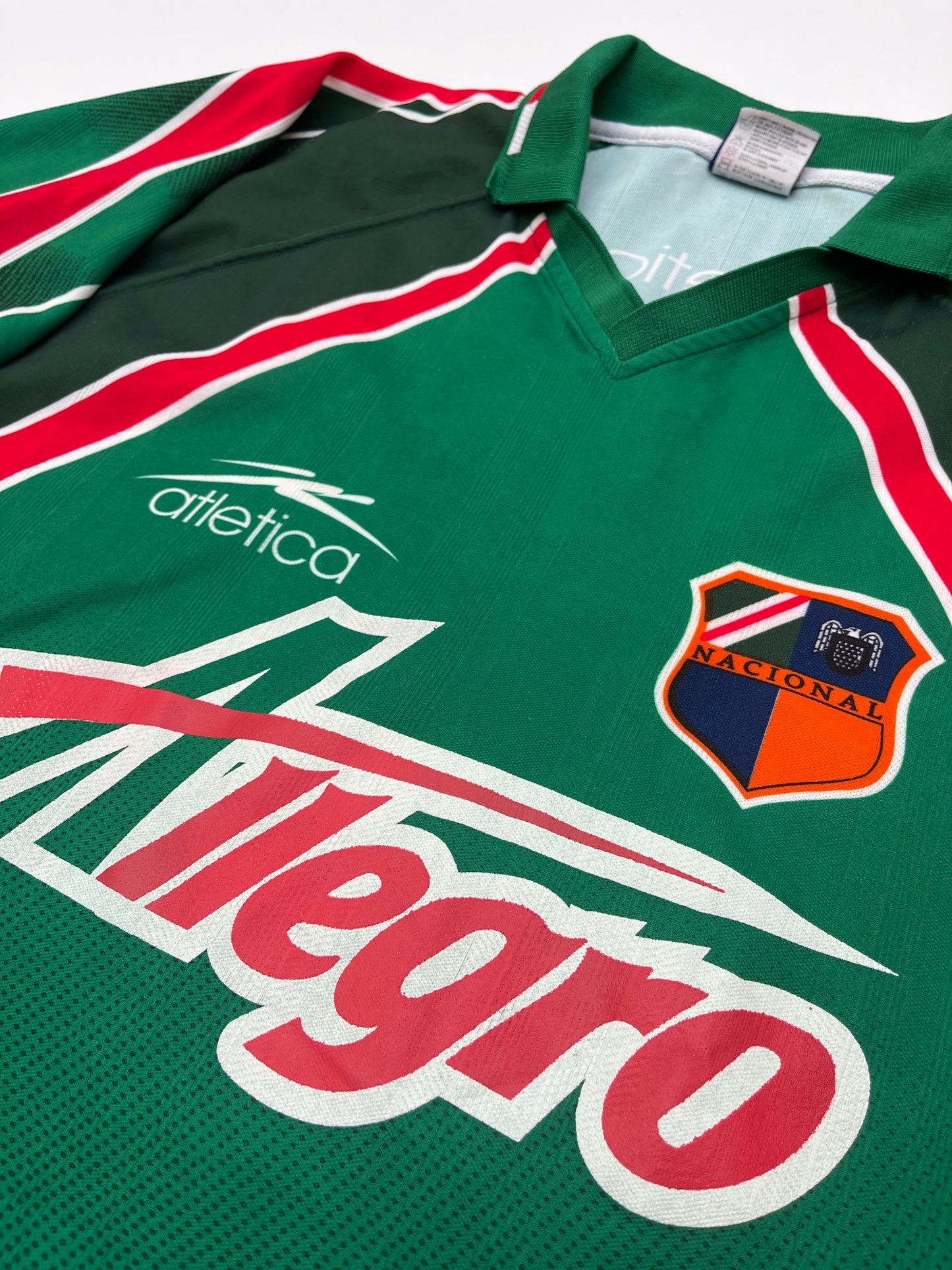 Jersey Club Nacional de Futbol Tijuana Local 2000 2001 Match Worn Arturo Albarrán (XL)