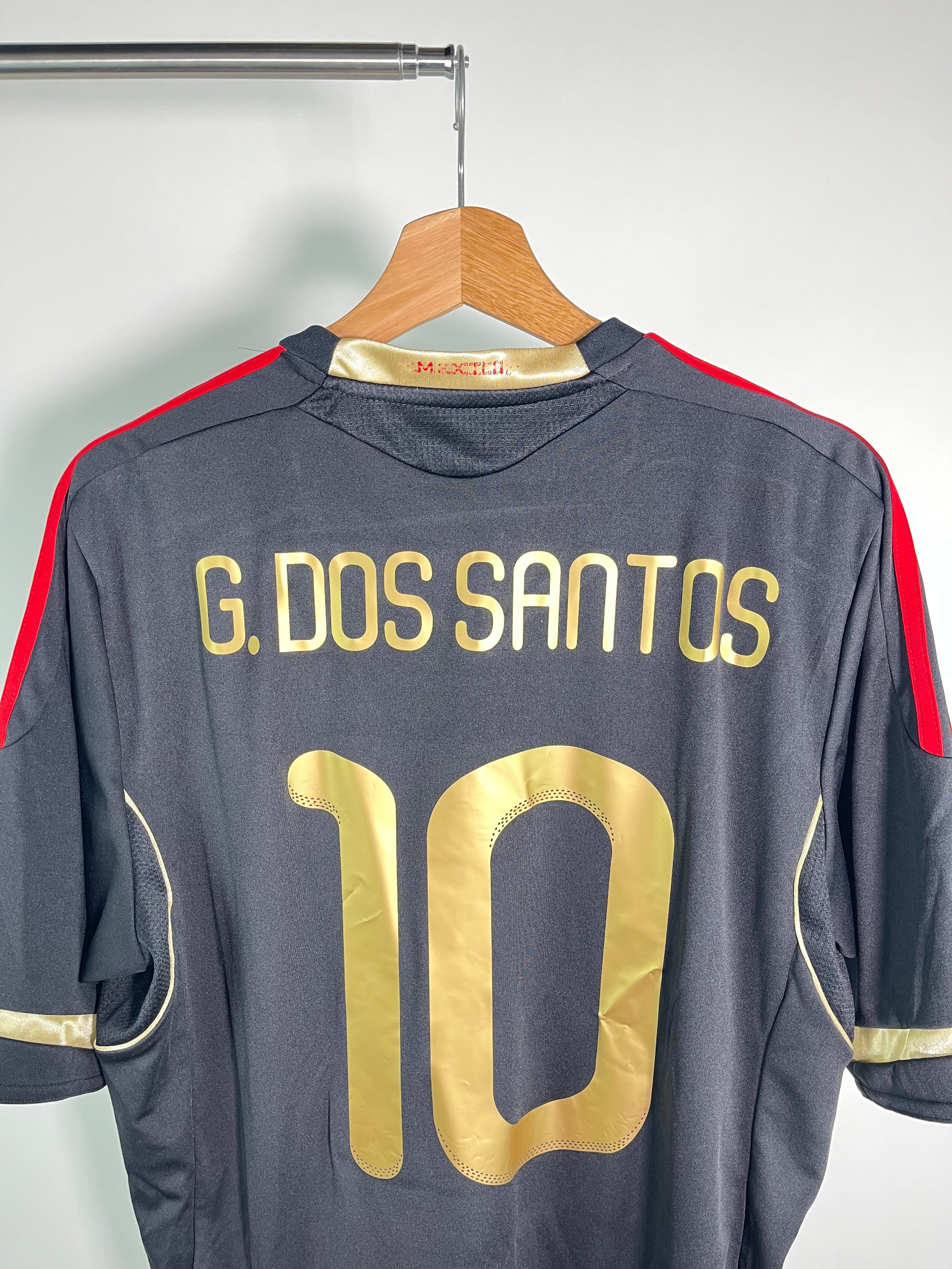 Jersey México Visita 2011 2013 Giovani dos Santos (L)