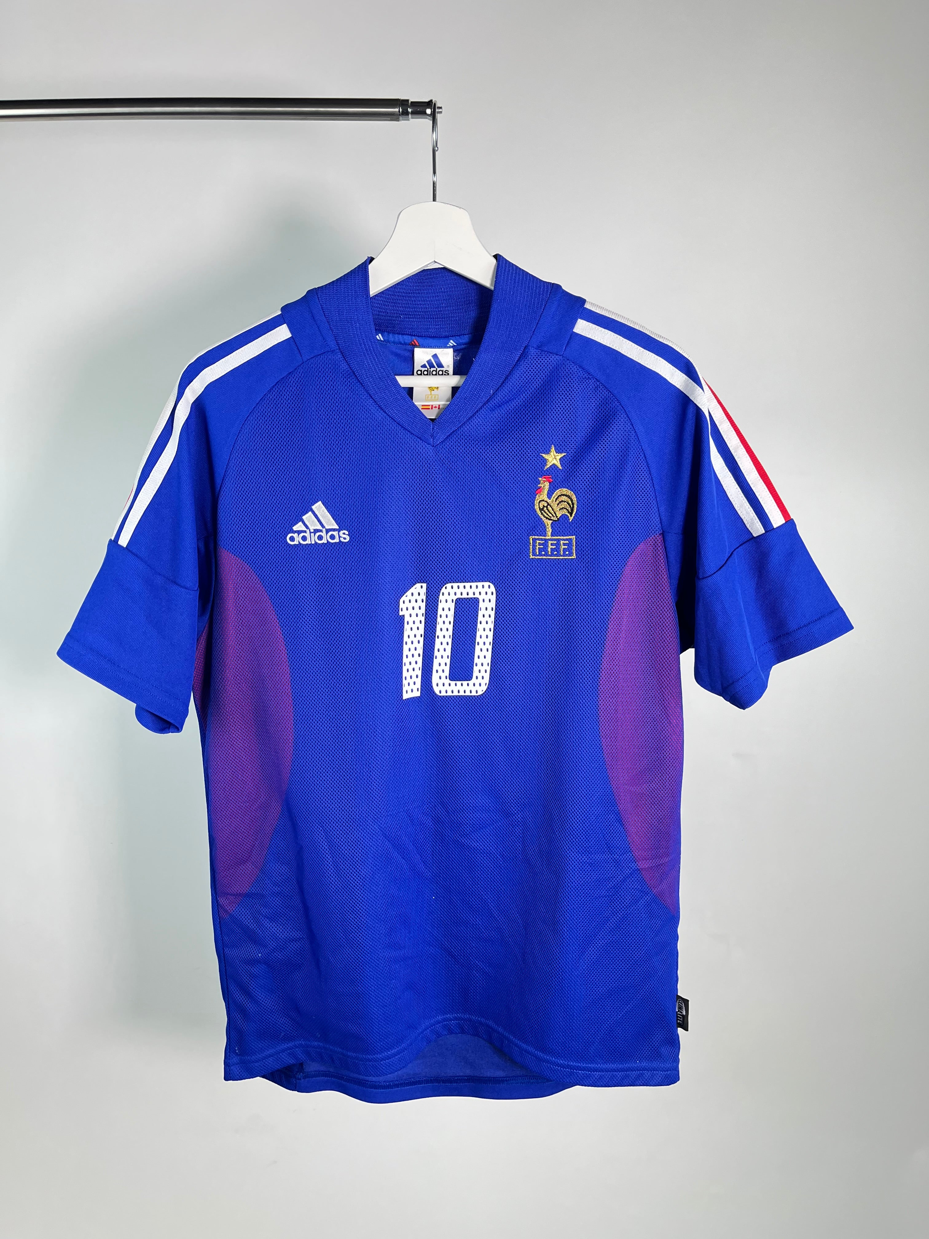 Jersey Francia Local 2002 2004 Zinedine Zidane (S)