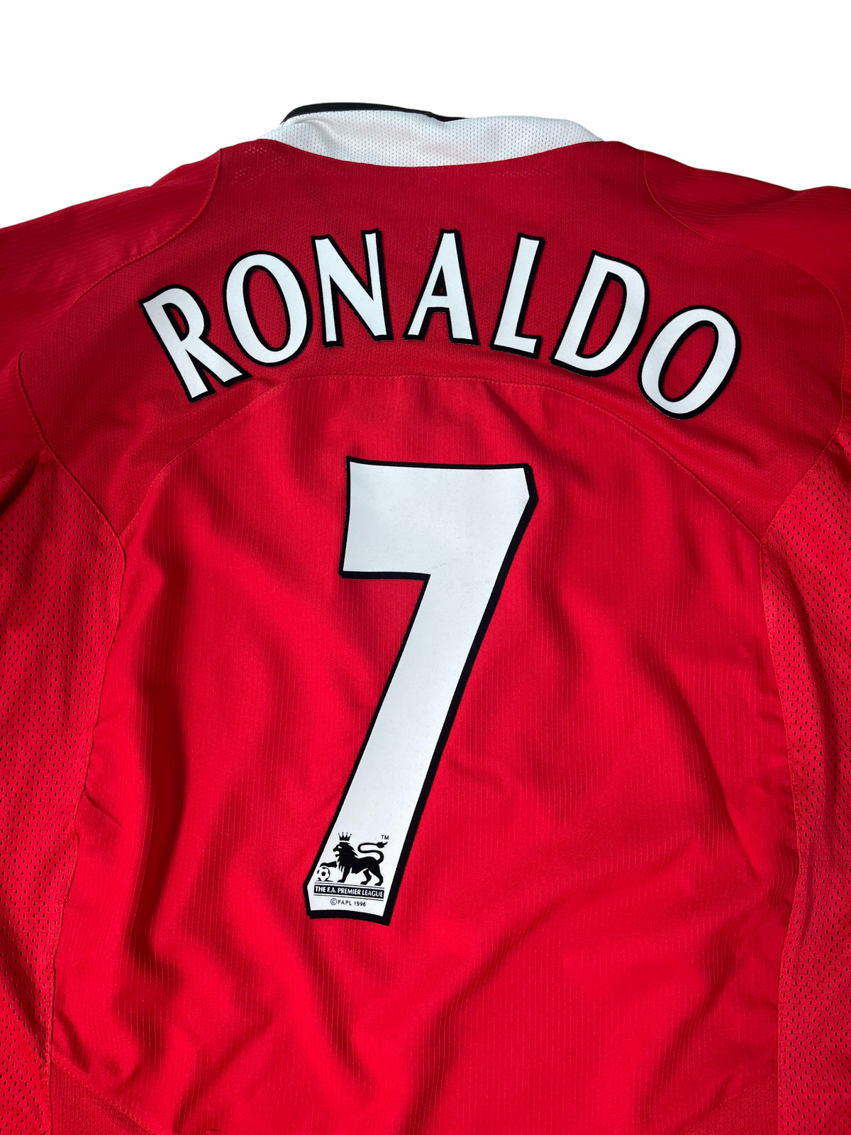 Jersey Manchester United Local 2004 2005 *Total 90* Cristiano Ronaldo (XL)