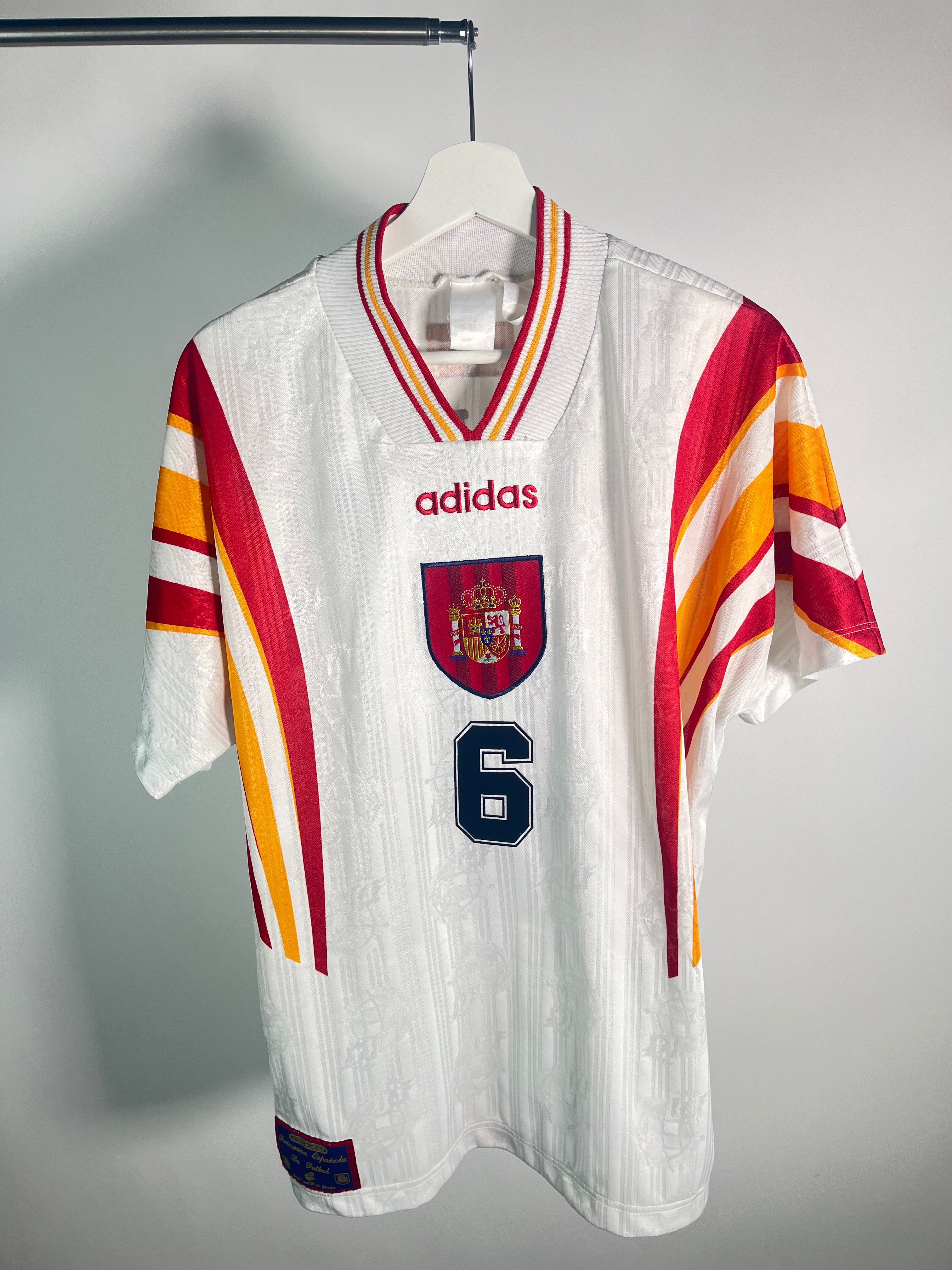 Jersey España Tercera 1996 1998 Fernando Hierro (L)