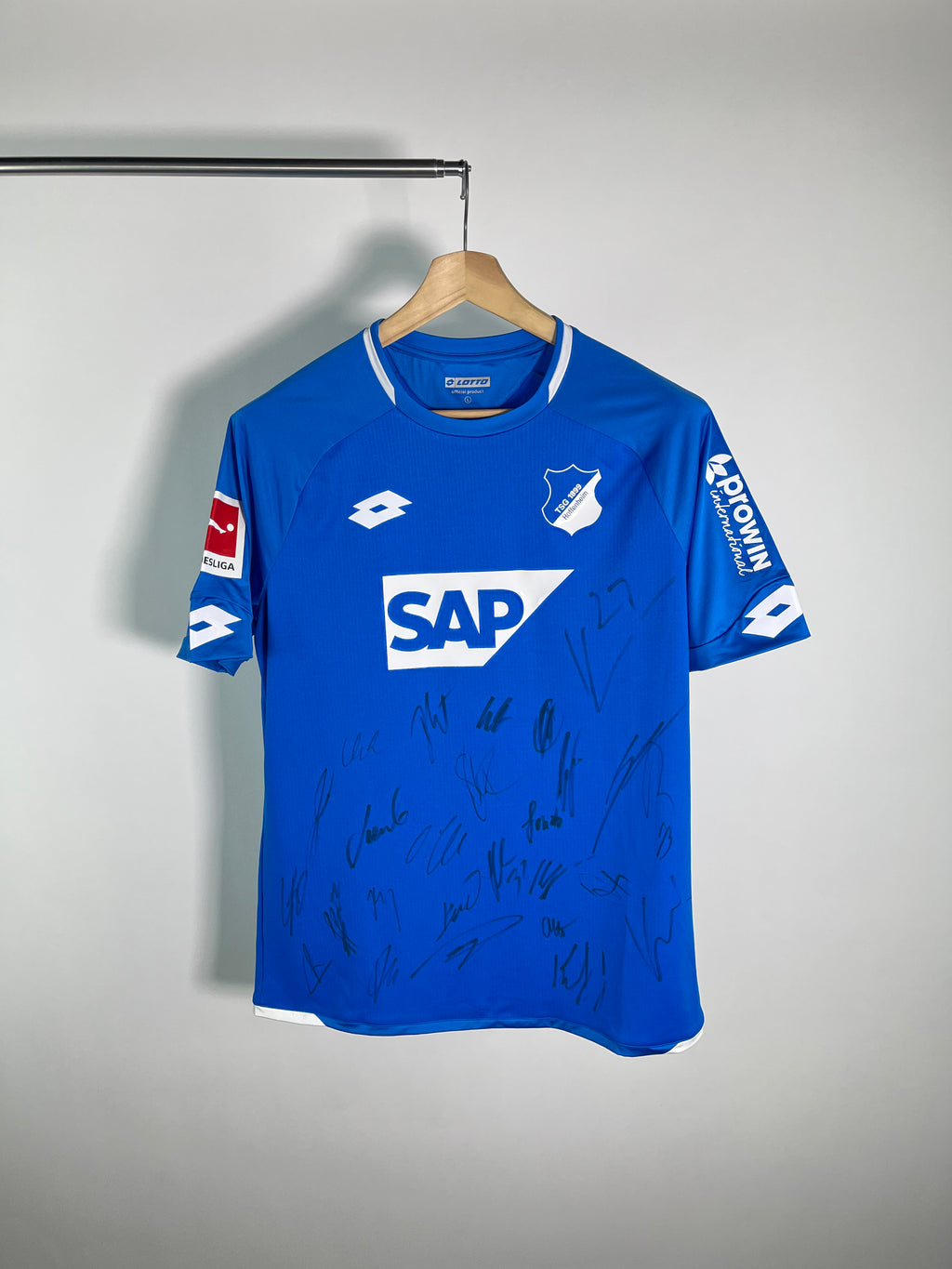 Jersey Hoffenheim Local 2018 2019 Autografiado Por la Plantilla (L)