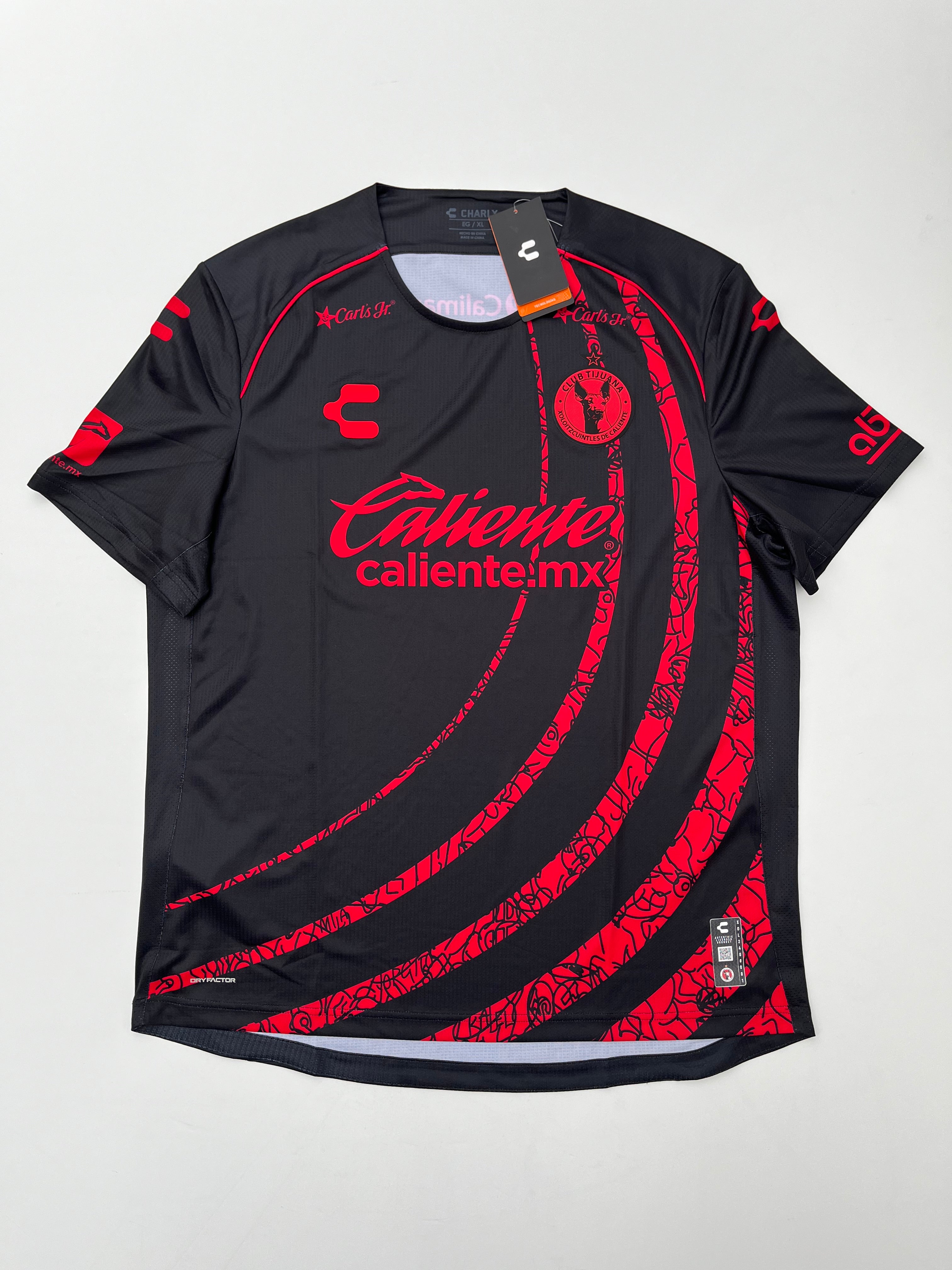 Jersey Xolos Local 2024 2025 *C/Etiquetas* (XL)
