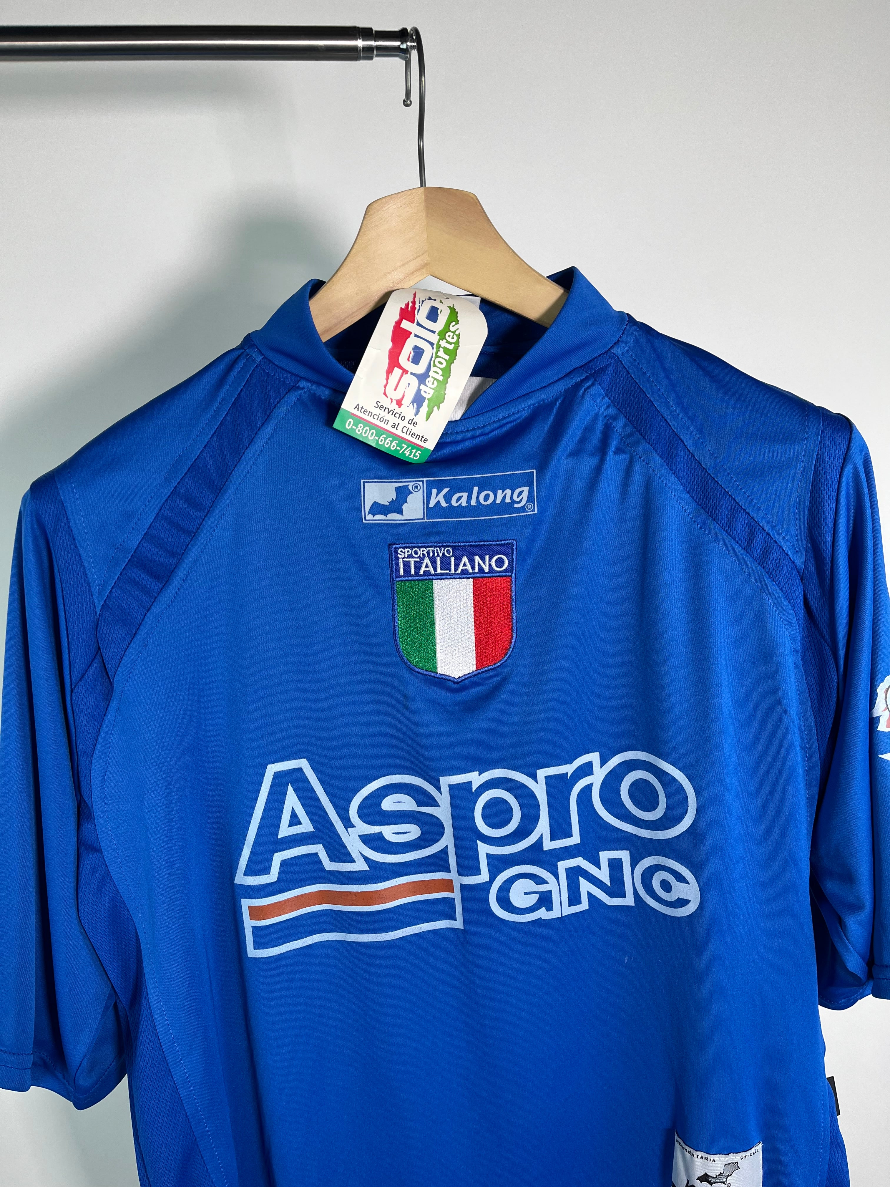 Jersey Sportivo Italiano Local 2005 2006 *C/Etiquetas*  (L)