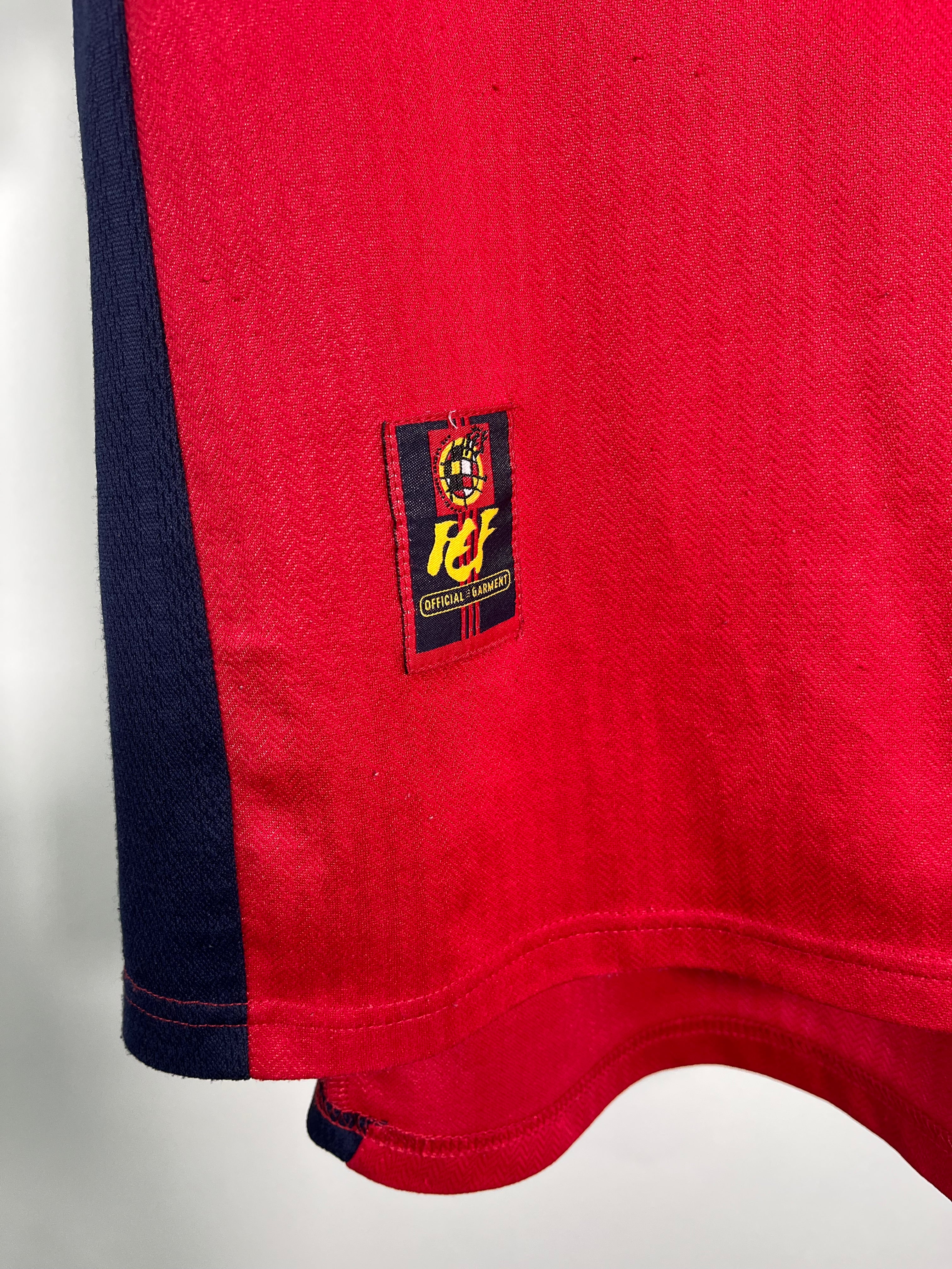 Jersey España Local 1998 2000 Raúl González (L)