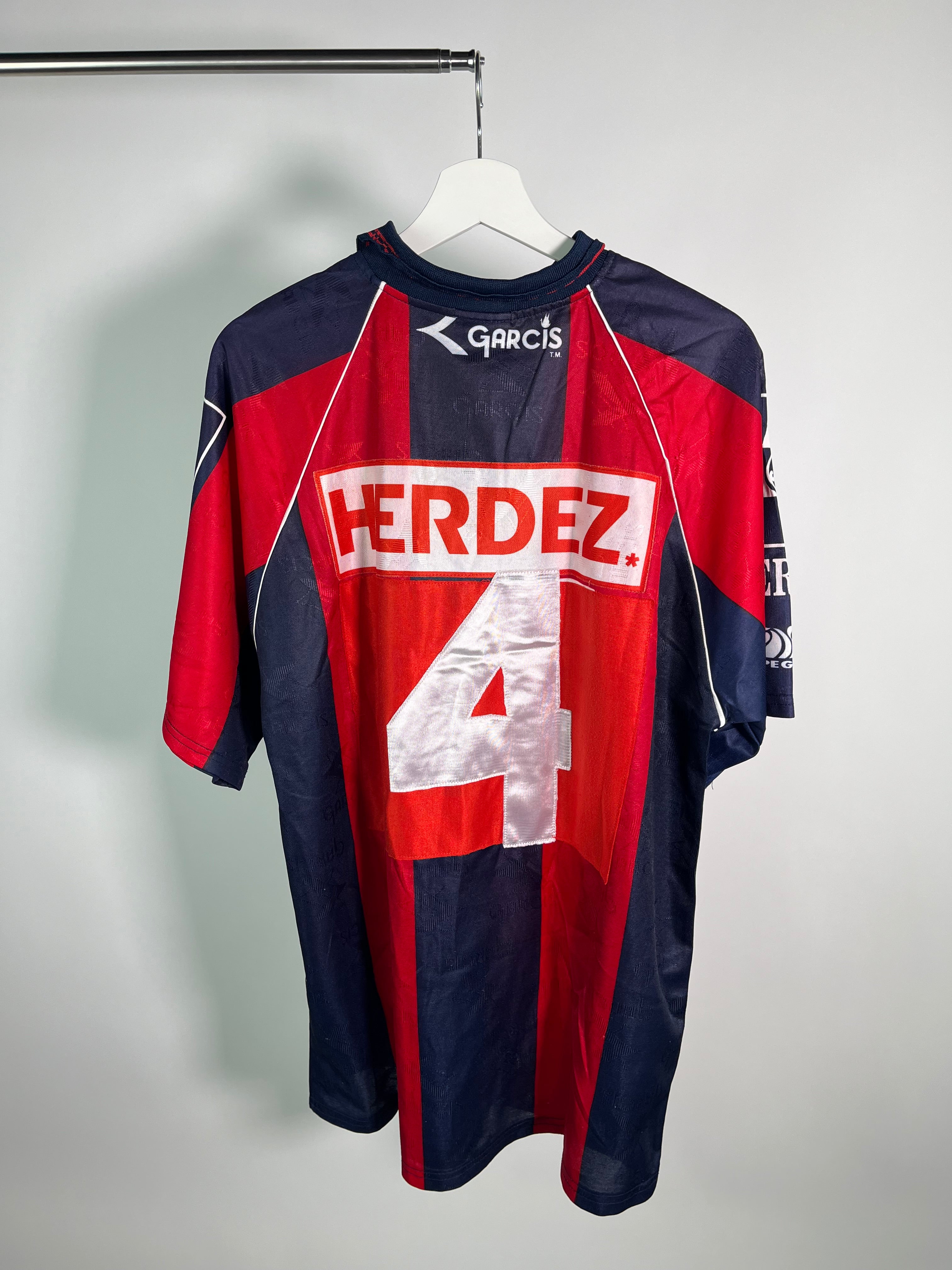 Jersey Atlante Local 1997 1998 Match Worn Ignacio "Nacho" Ambriz (L)