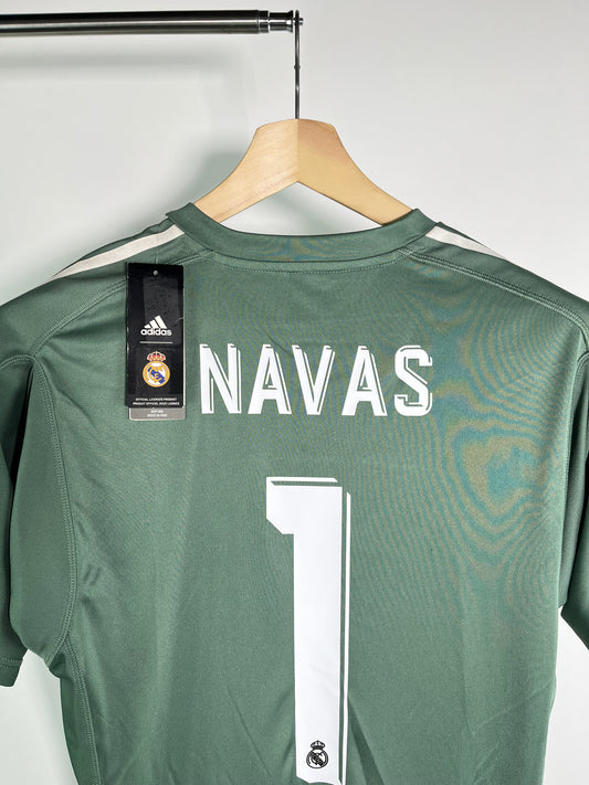 Jersey Real Madrid Portero 2017 2018 *C/Etiquetas* Keylor Navas (M)