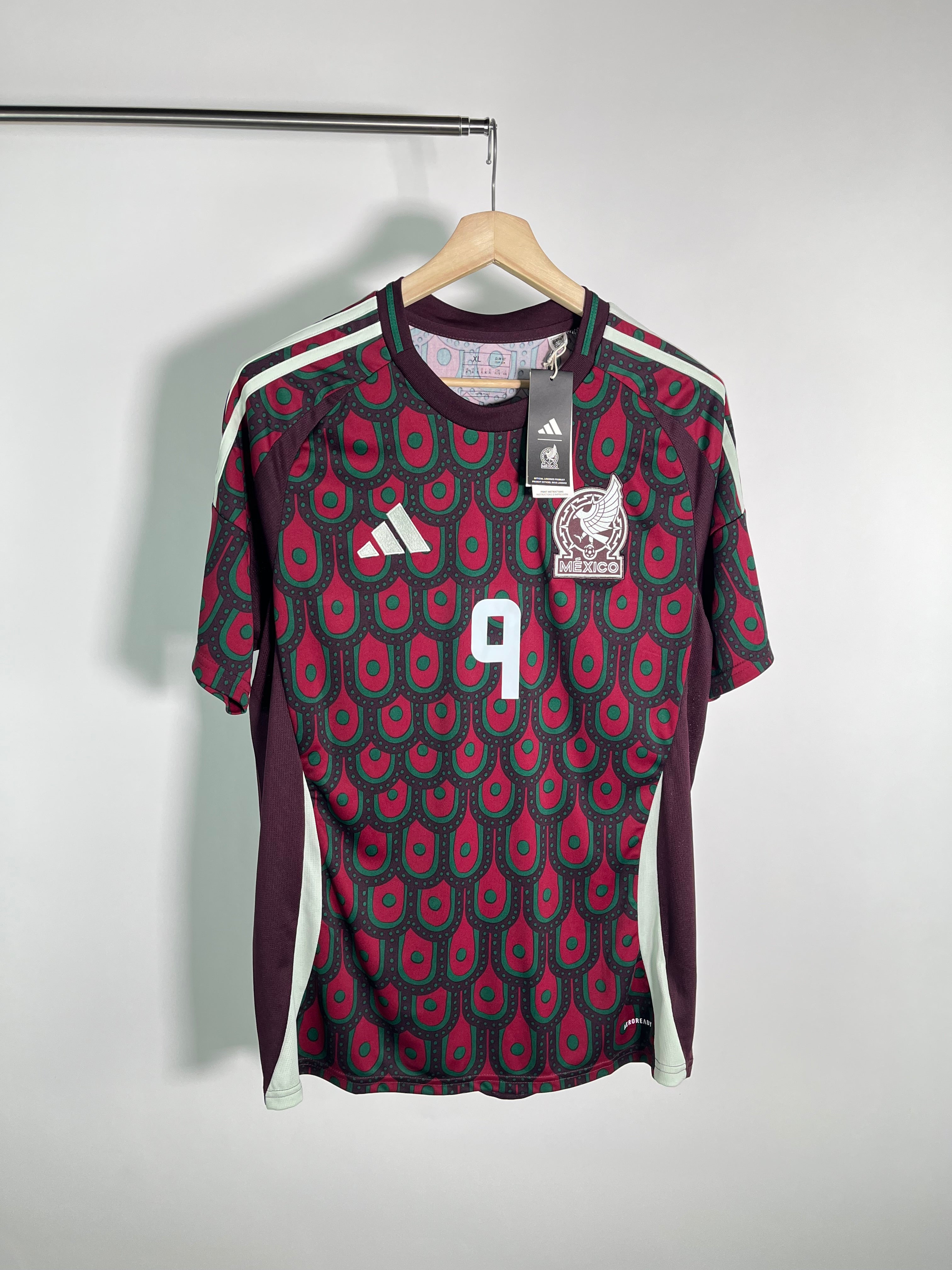 Jersey México Local 2024 2025 *C/Etiquetas* Raúl Jiménez (XL)