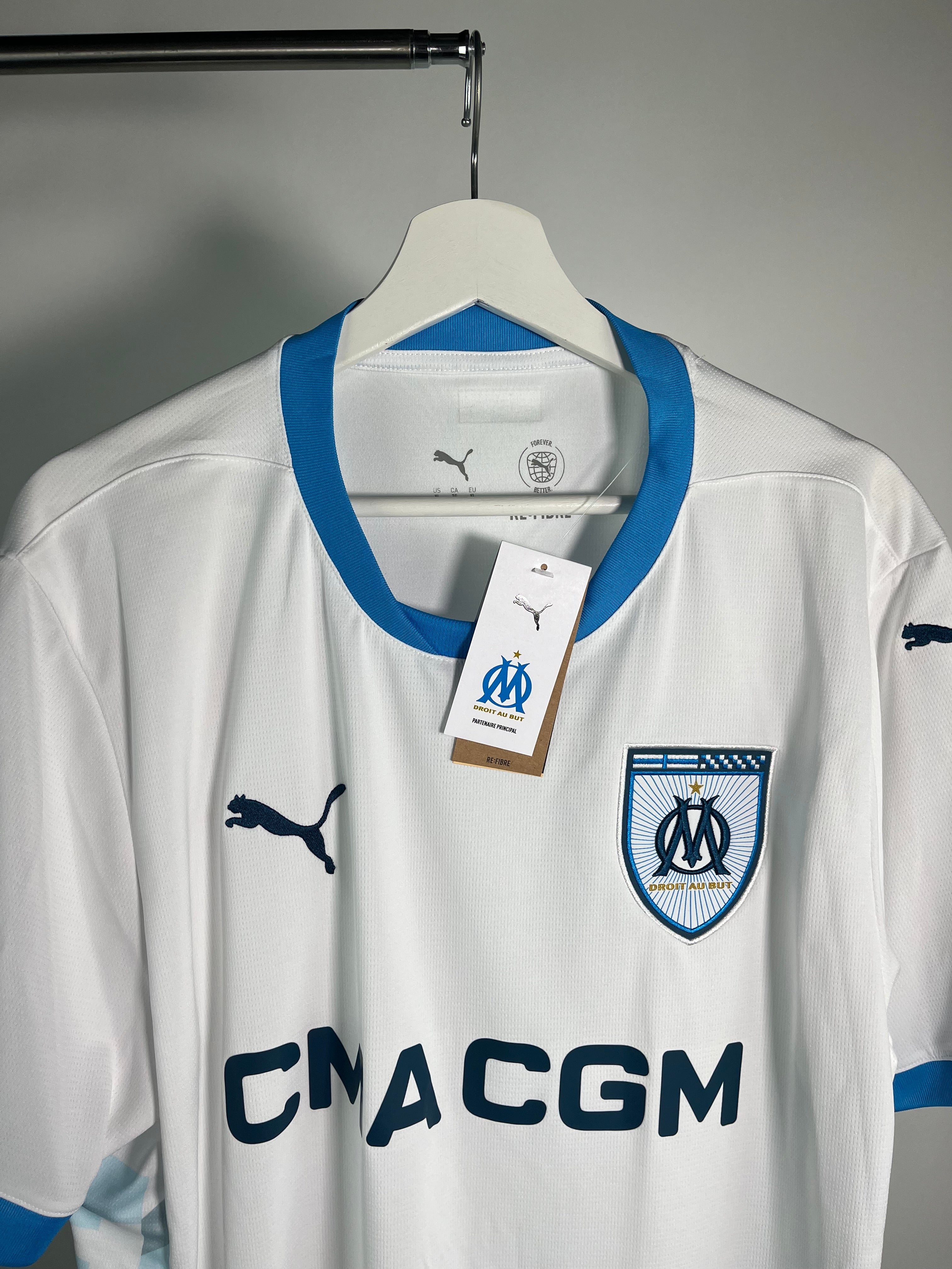 Jersey Olympique Marsella Local 2024 2025 *C/Etiquetas* (XL)