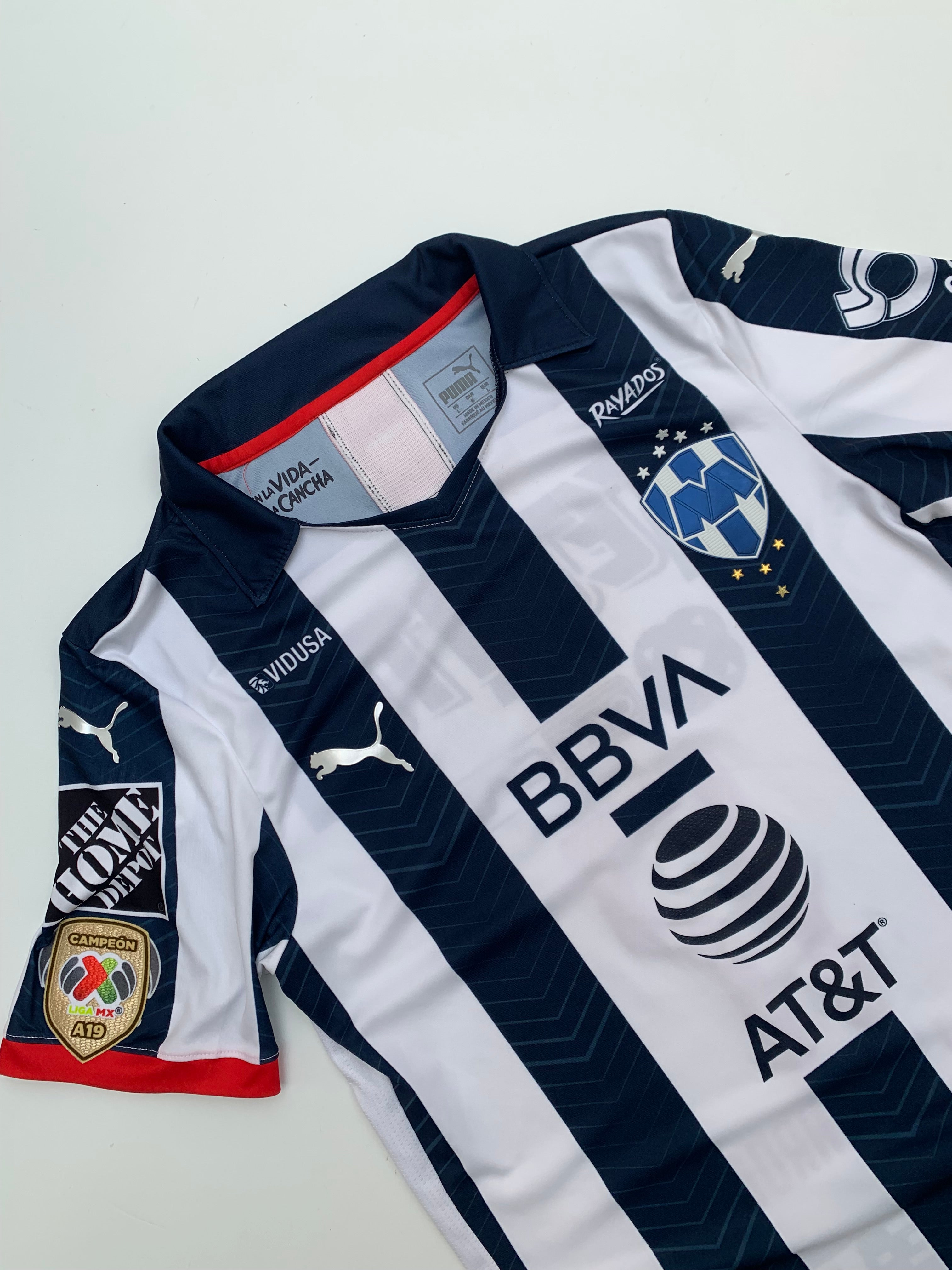 Jersey Rayados Monterrey Local 2019 2020 Match Worn Jesús Gallardo (L)