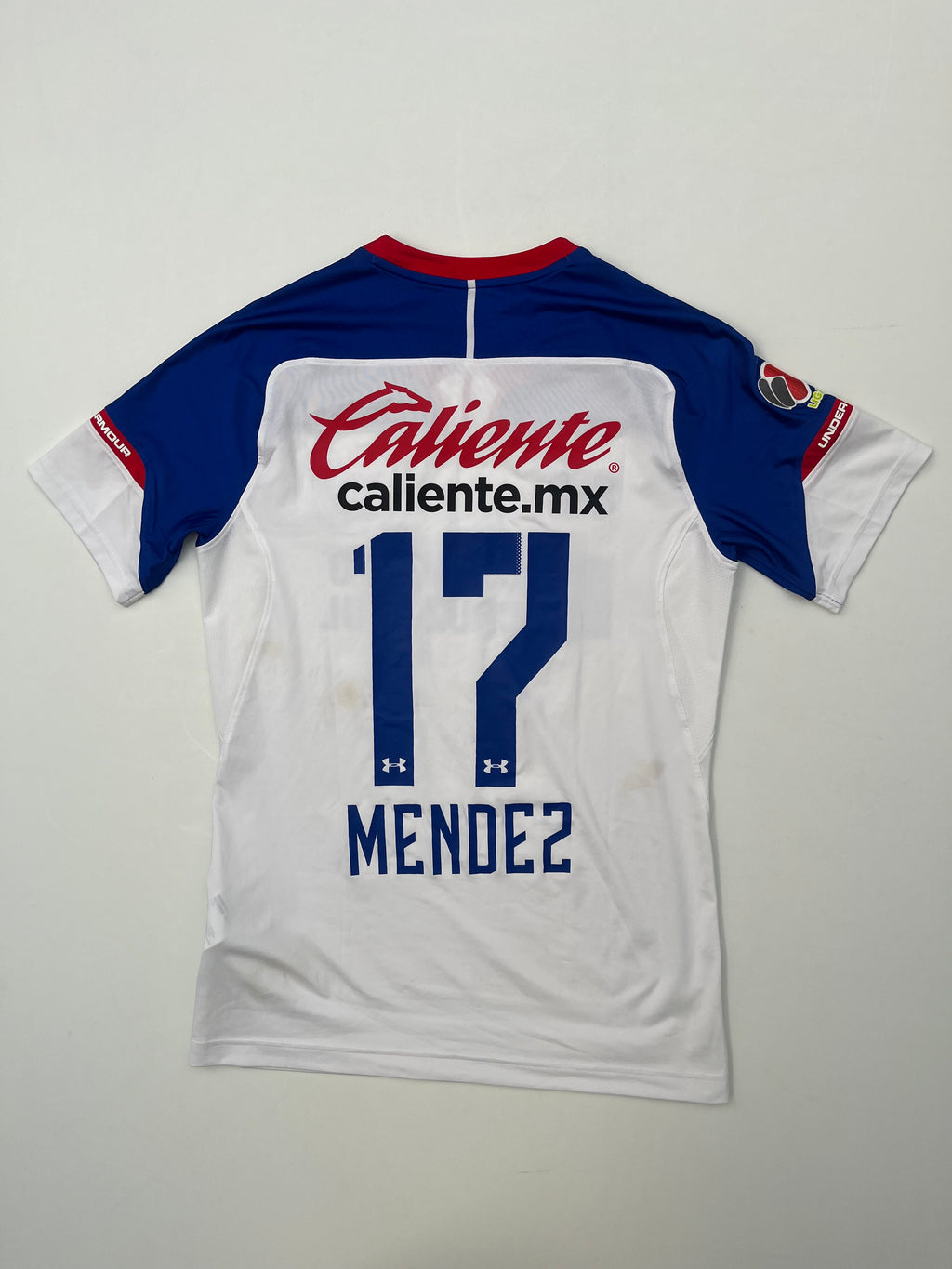 Jersey Cruz Azul Visita 2018 2019 Match Worn Édgar Méndez (M)