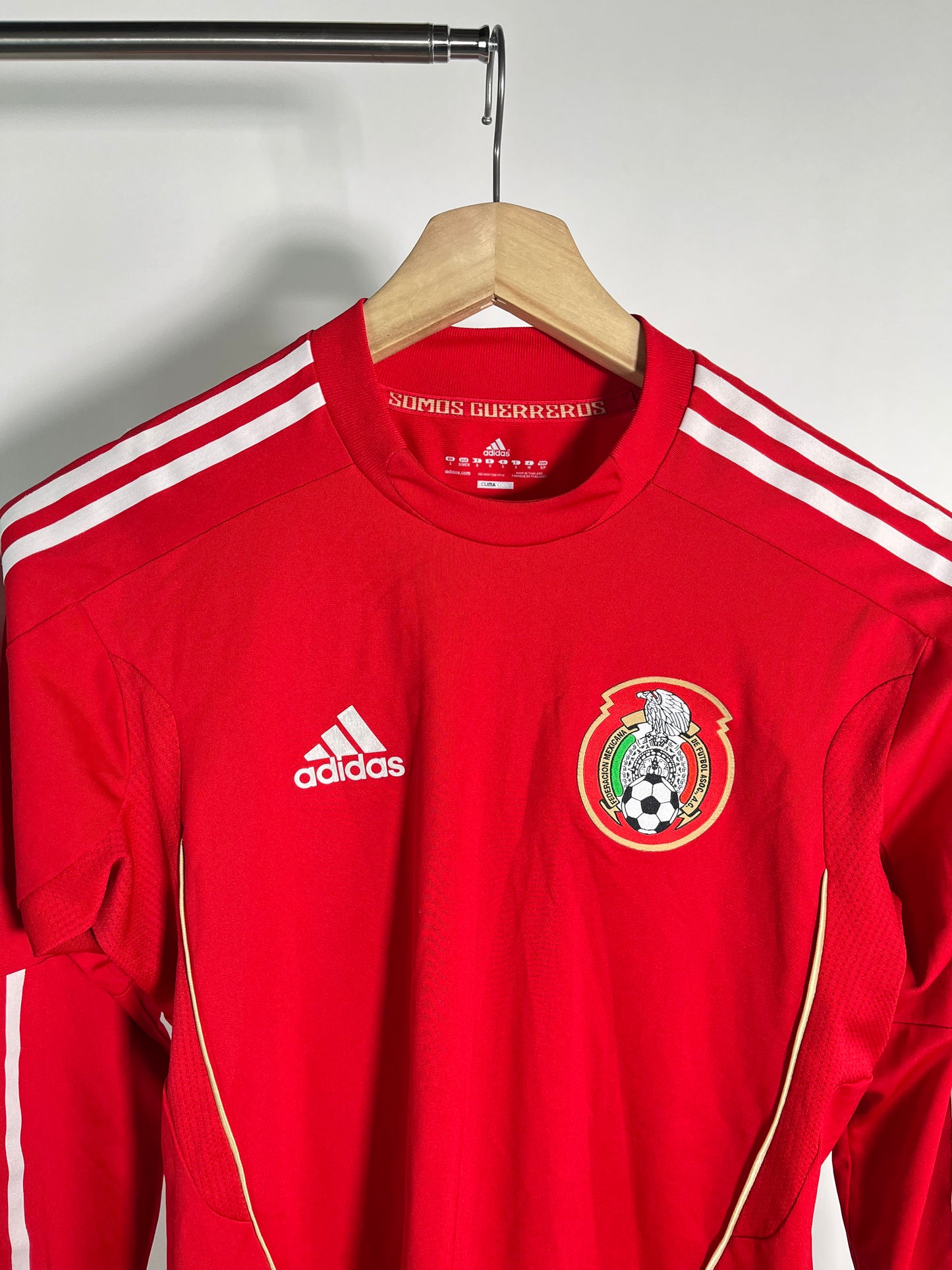 Jersey México Portero 2011 2013 Manga Larga Versión Jugador (S)