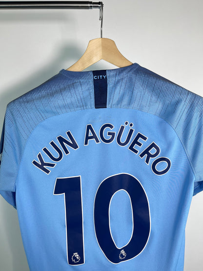 Jersey Manchester City Local 2018 2019 Kun Aguero (M)