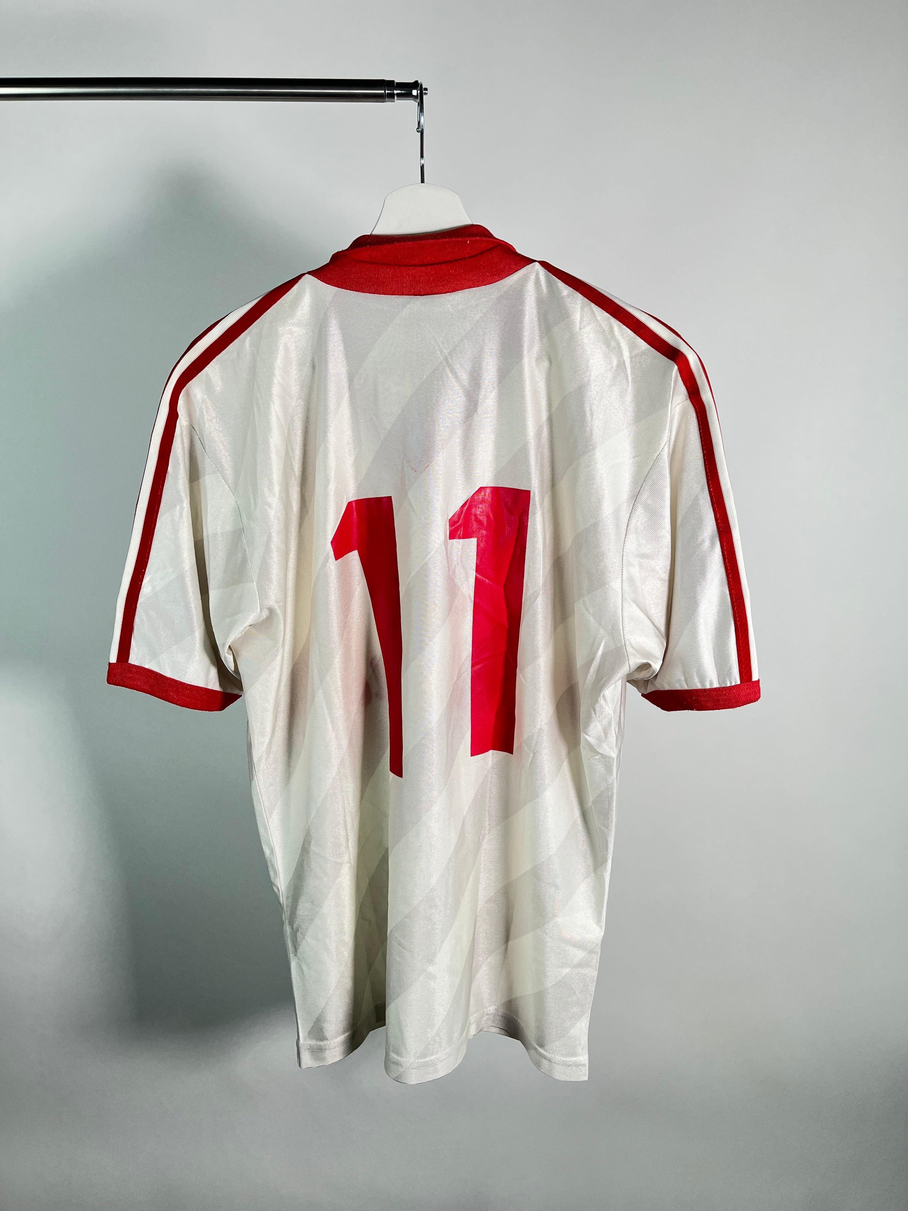 Jersey Atlético Morelia Visita 1989 1990 Match Worn Gustavo Moscoso (L)