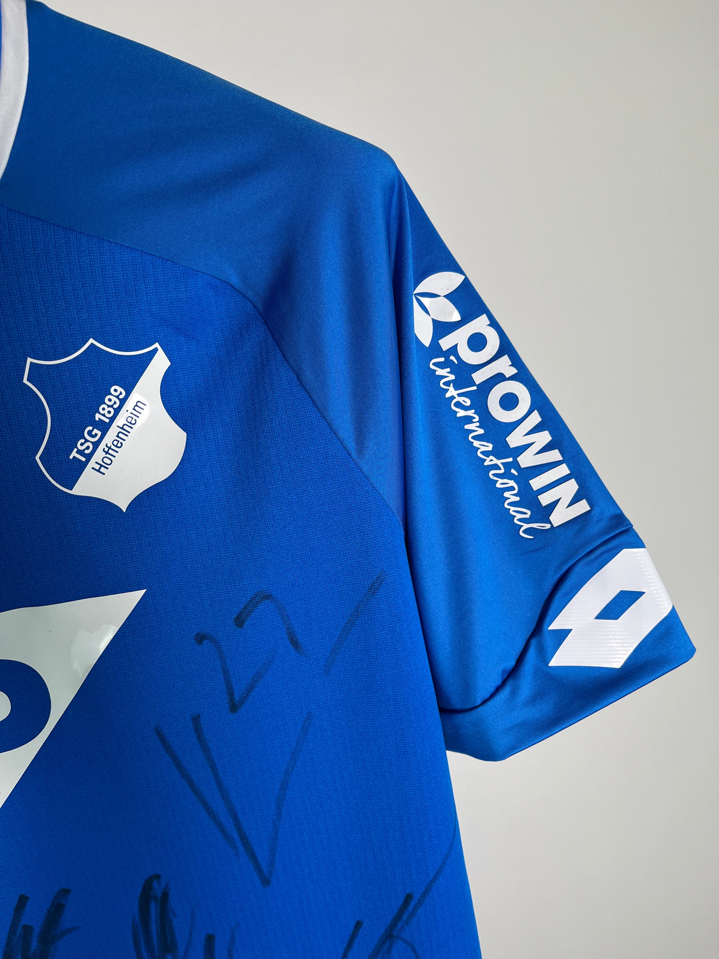 Jersey Hoffenheim Local 2018 2019 Autografiado Por la Plantilla (L)