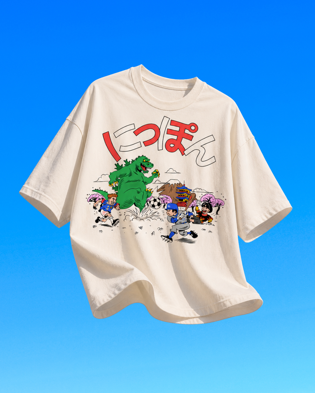 Playera Merch Japón x El Jugador Número 12 (Múltiples Tallas)