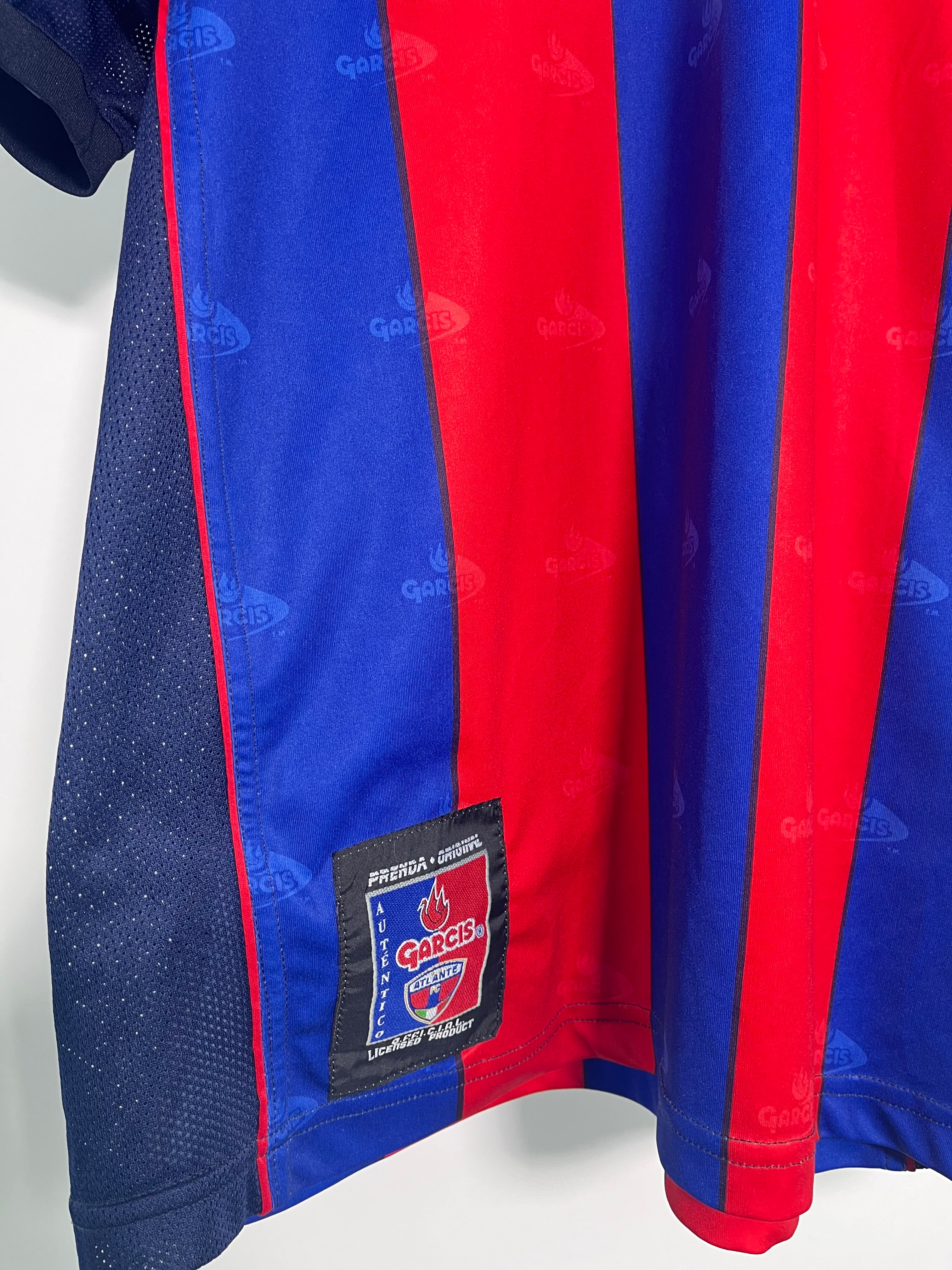 Jersey Atlante Local 2003 2004 Utilería Edgar Solano (M)