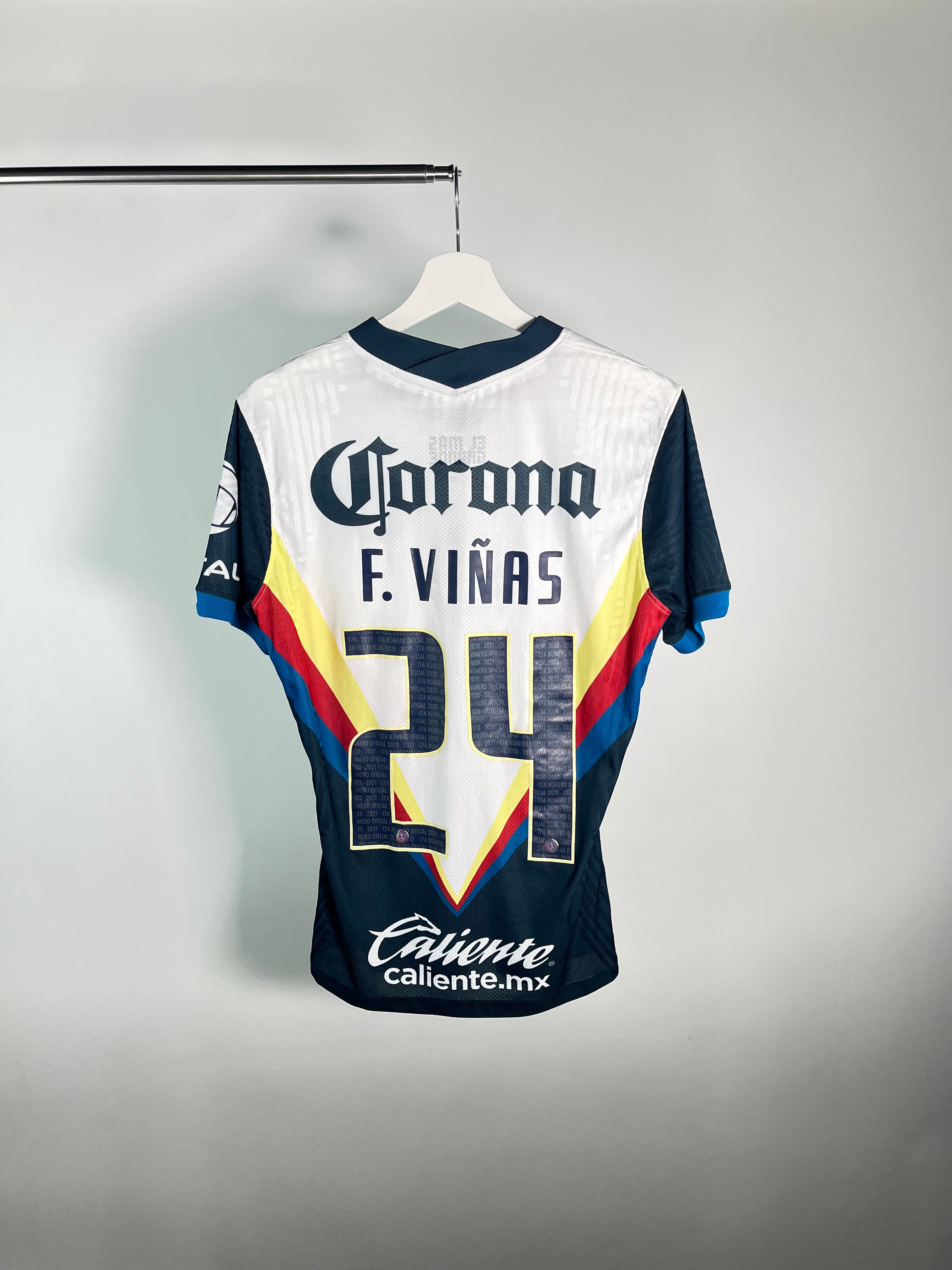 Jersey Club América Visita 2020 2021 Utileria Federico Viñas (M)