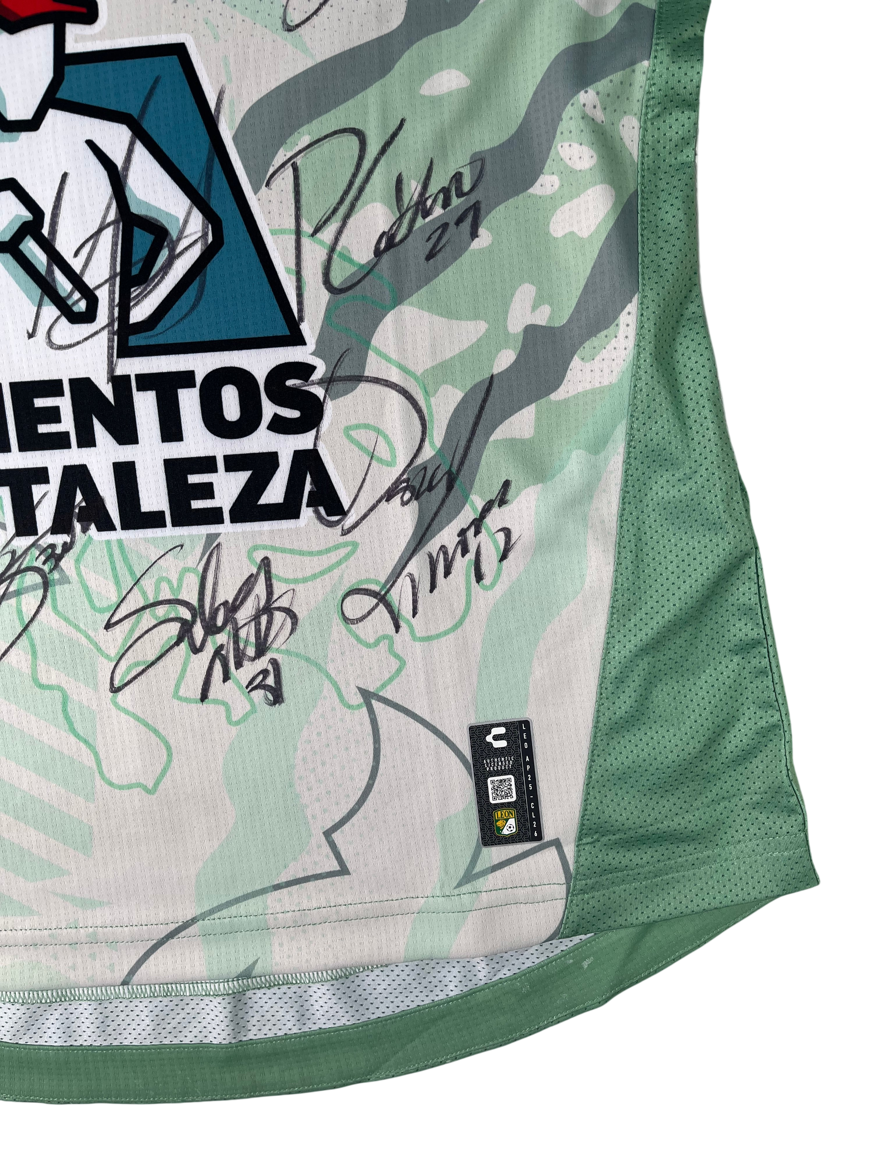 Jersey León Visita 2025 2026 *C/Etiquetas* Autografiado (M)