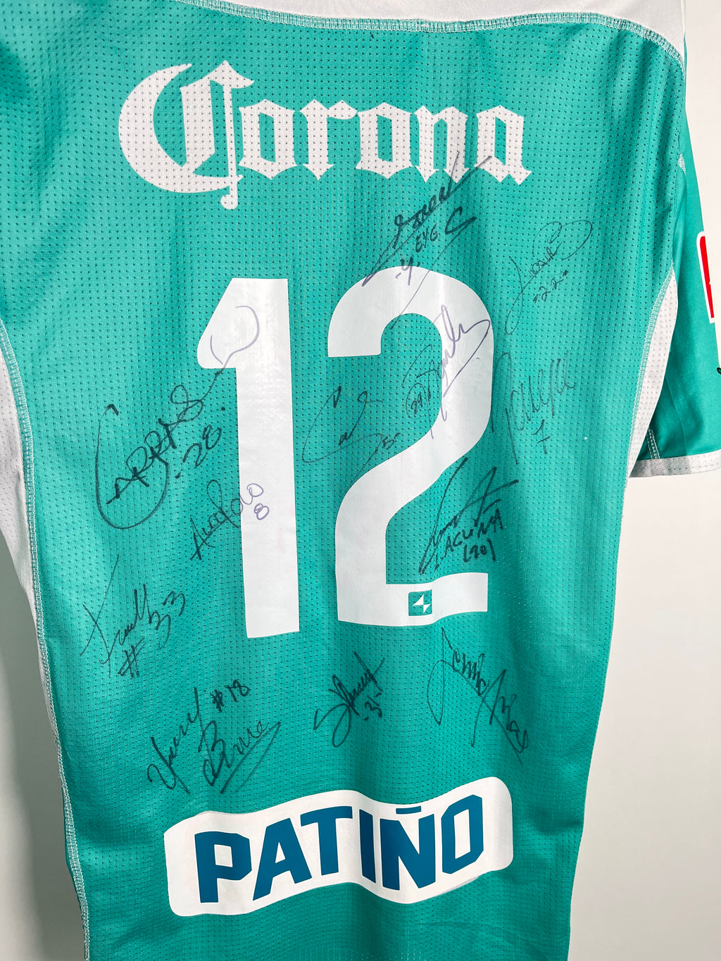 Jersey Merida Visita 2016 2017 Match Worn Autografiado David Patiño (M)