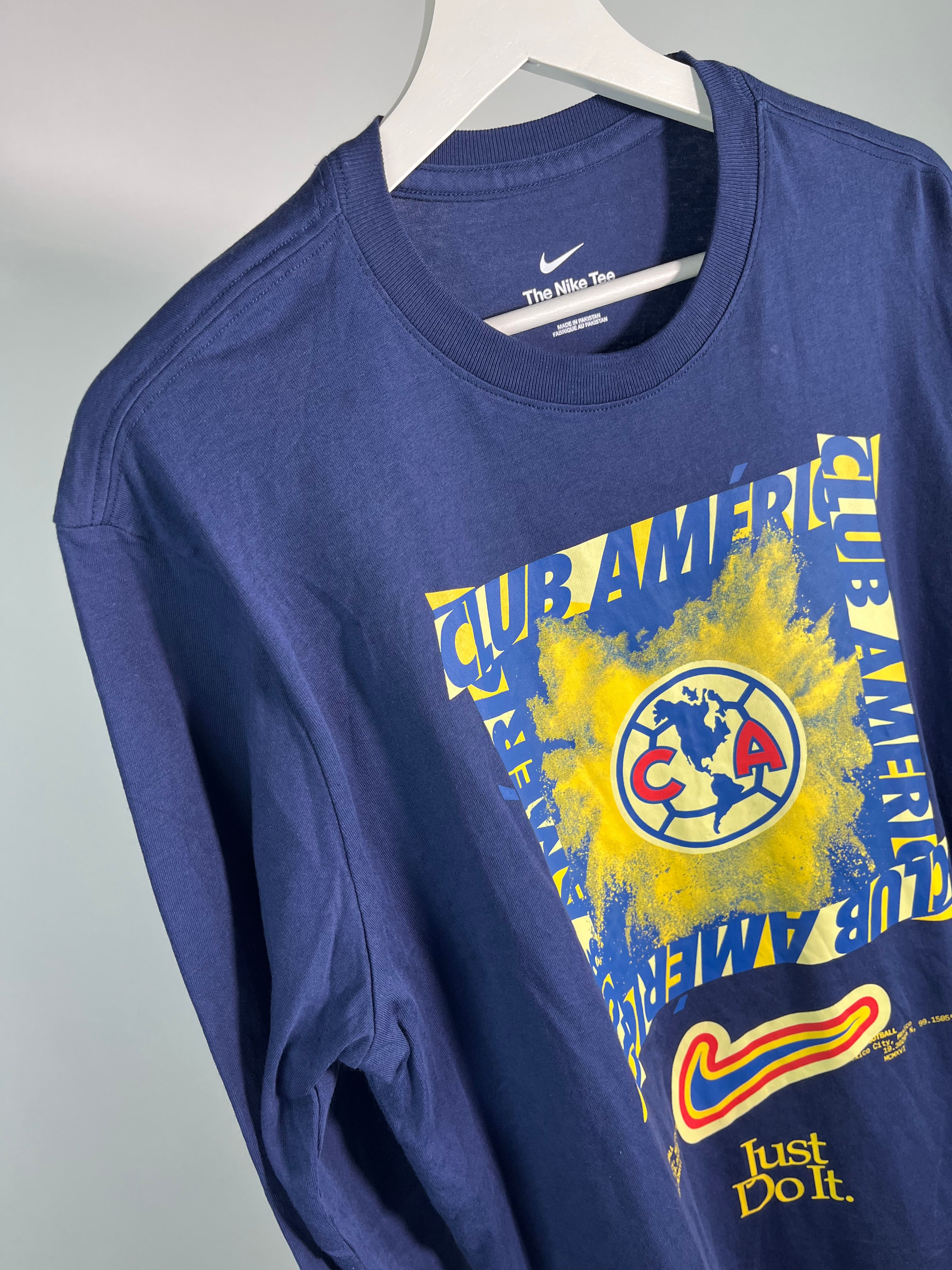 Playera Club América 2023 2024 Manga Larga *C/Etiquetas*  (L)