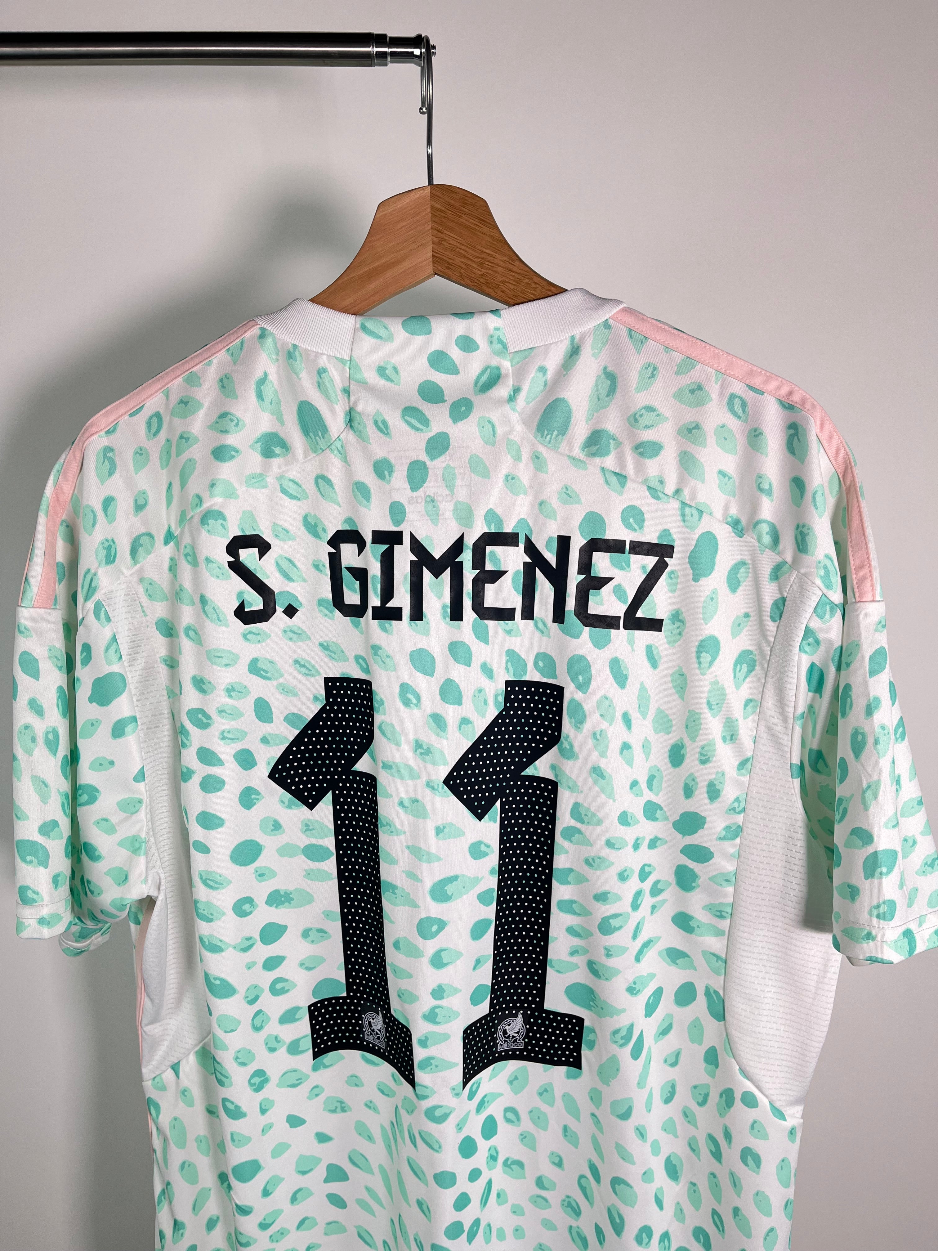 Jersey México Visita especial 2023 2024 Santiago Giménez (XL)