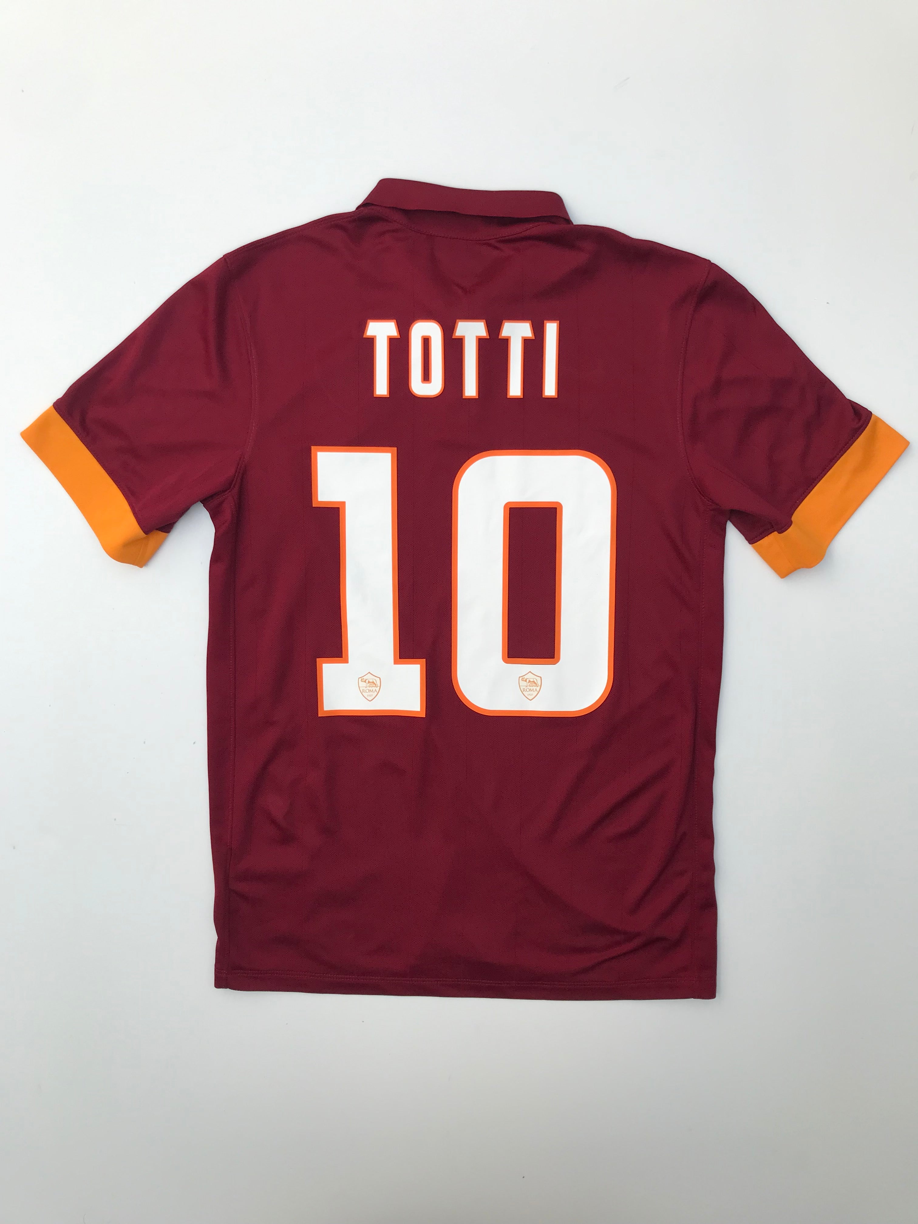 Roma Home Jersey 2014 2015 Francesco Totti (S)