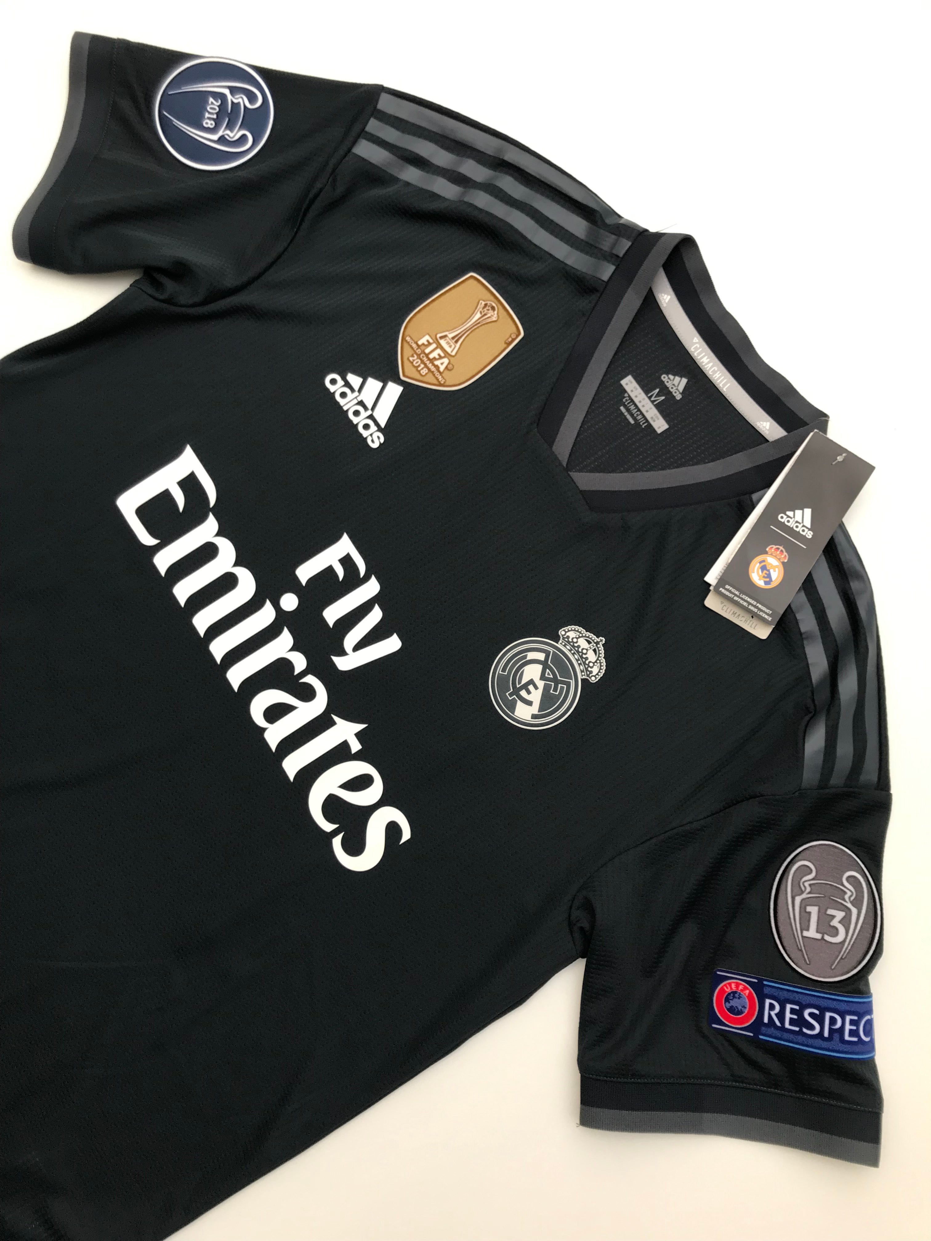 Jersey Real Madrid Visita 2018 2019 Vinicius Jr Climachill (M)