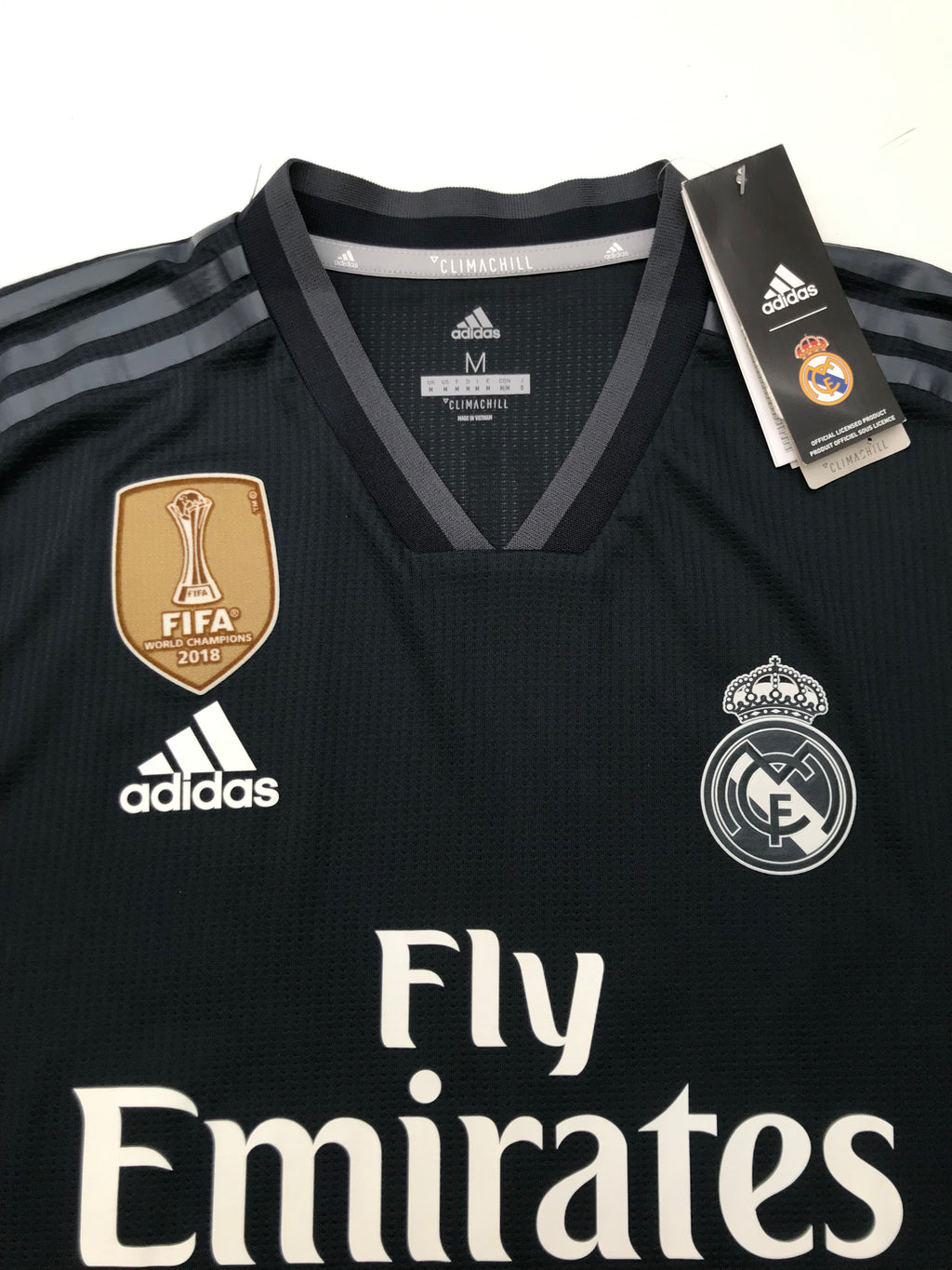 Jersey Real Madrid Visita 2018 2019 Vinicius Jr Climachill (M)