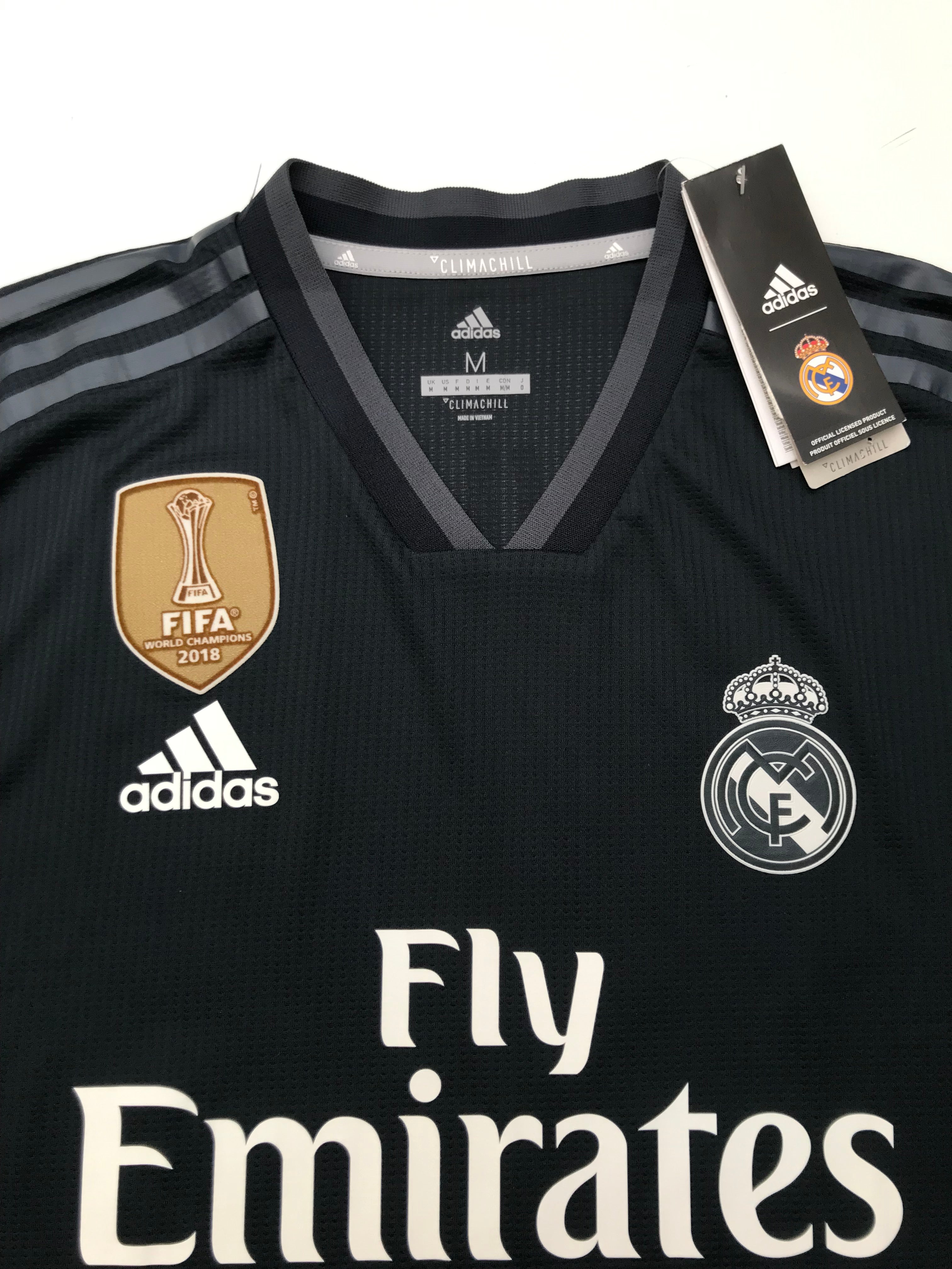 Jersey Real Madrid Visita 2018 2019 Vinicius Jr Climachill (M)