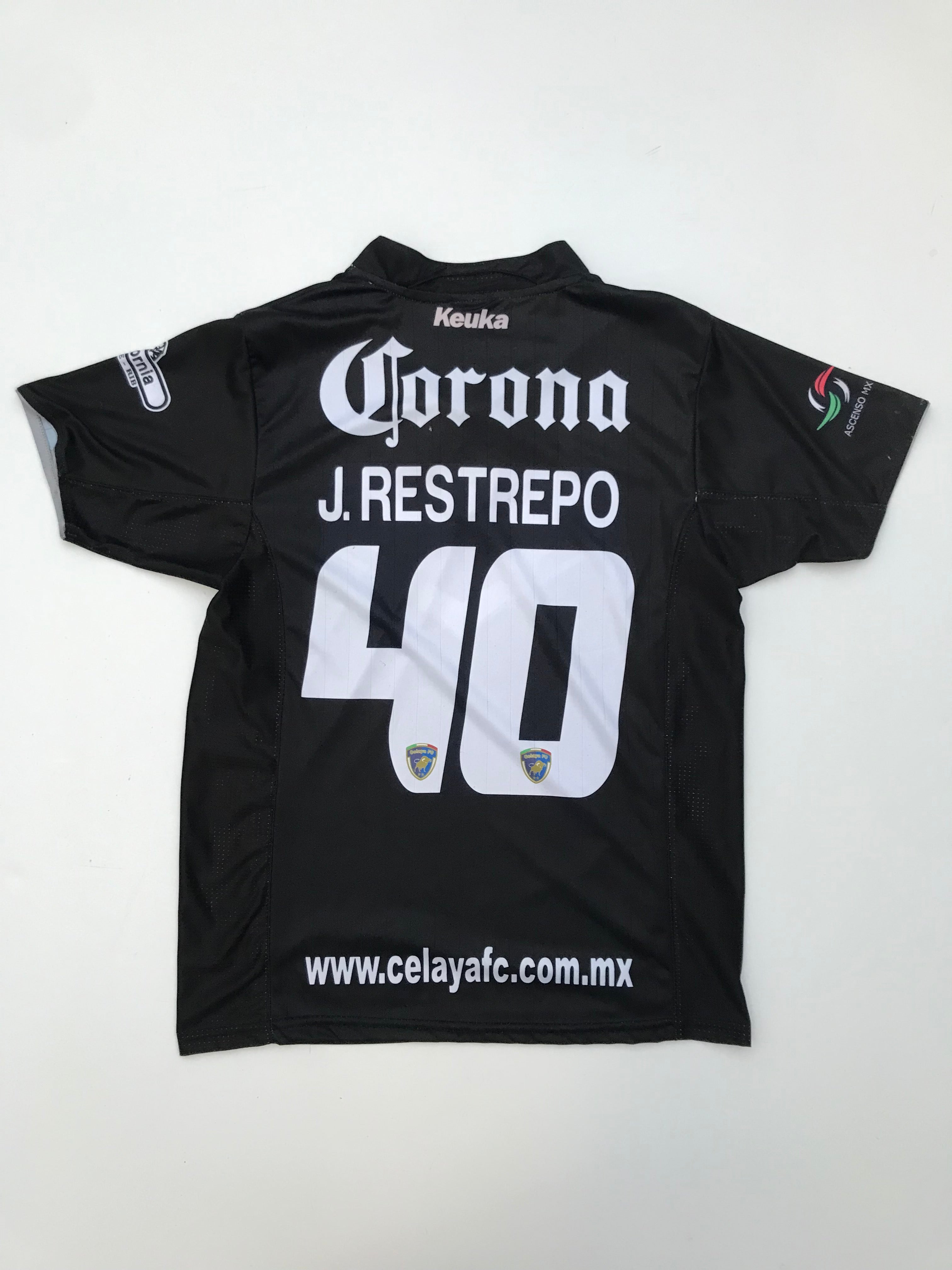 Celaya Alternate Jersey 2014 2015 John Restrepo Props (S)