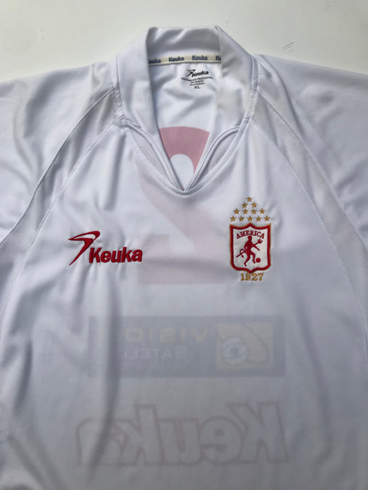 Jersey América de Cali Visita 2006 2007 Carlos Valdez (XL)