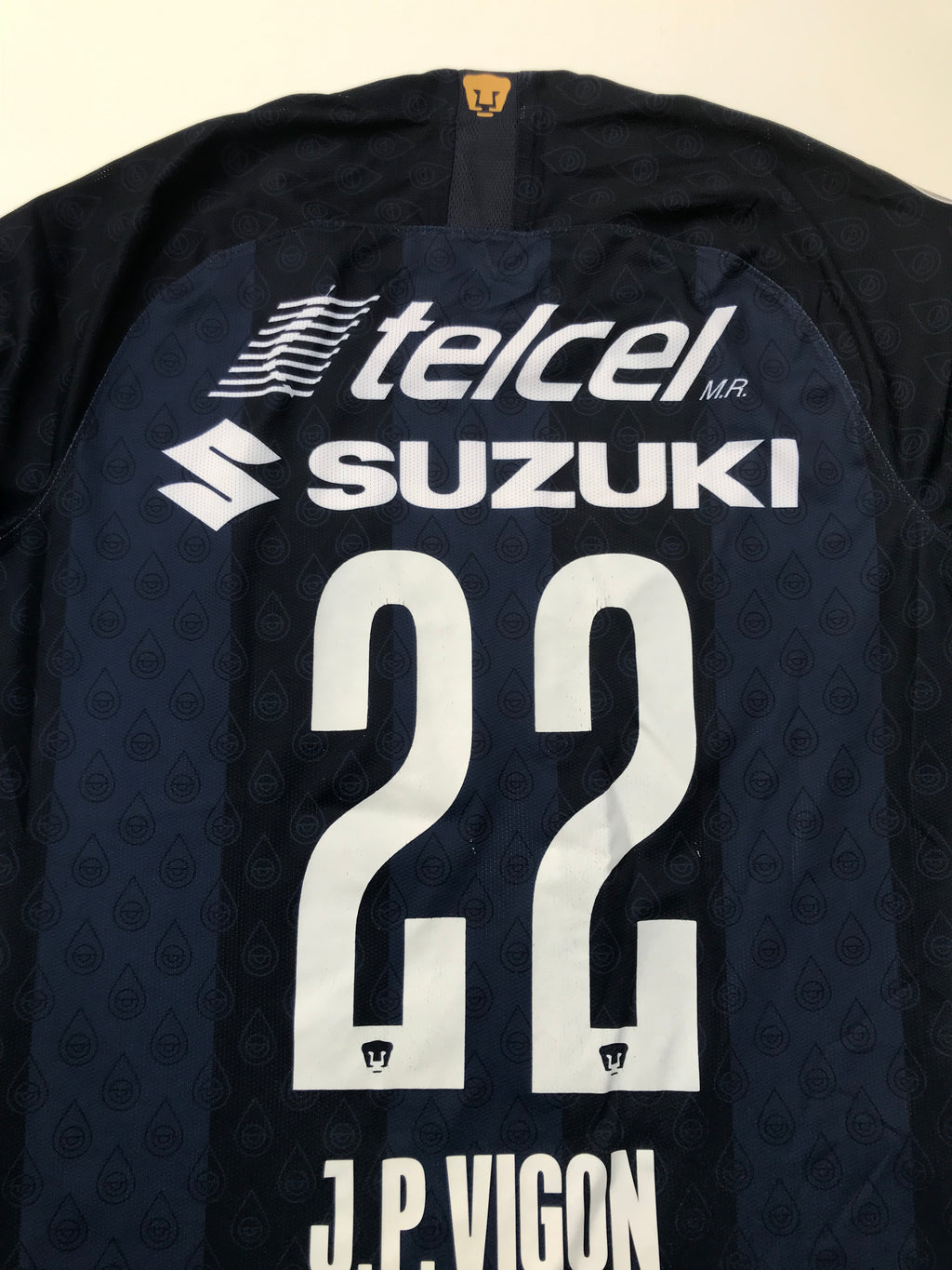 Jersey Pumas Visita 2019 2020 Juan Pablo Vigón Match Worn (M)