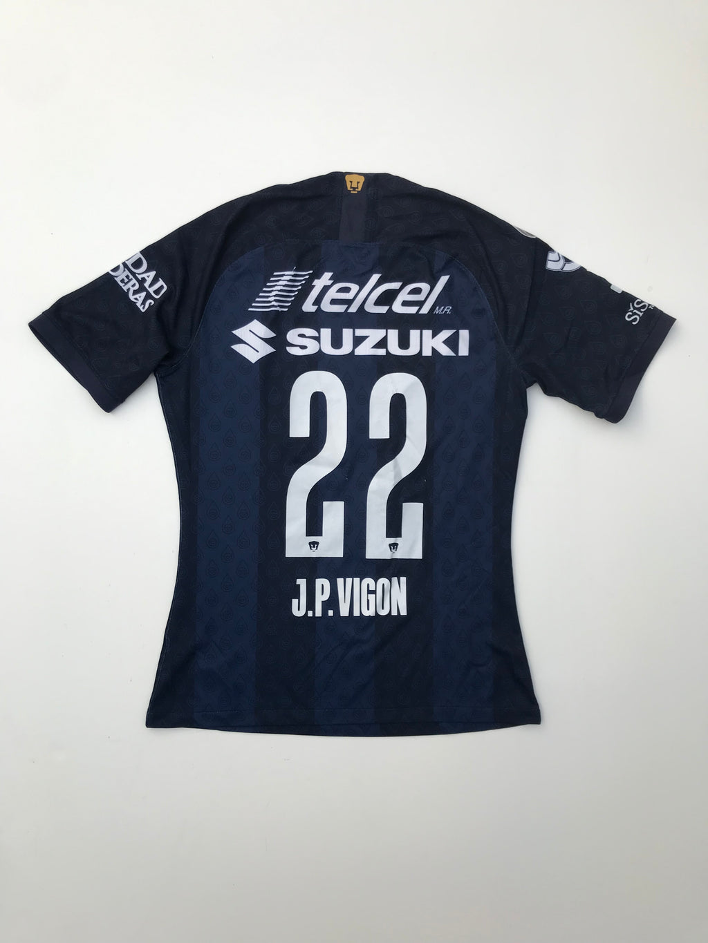 Jersey Pumas Visita 2019 2020 Juan Pablo Vigón Match Worn (M)