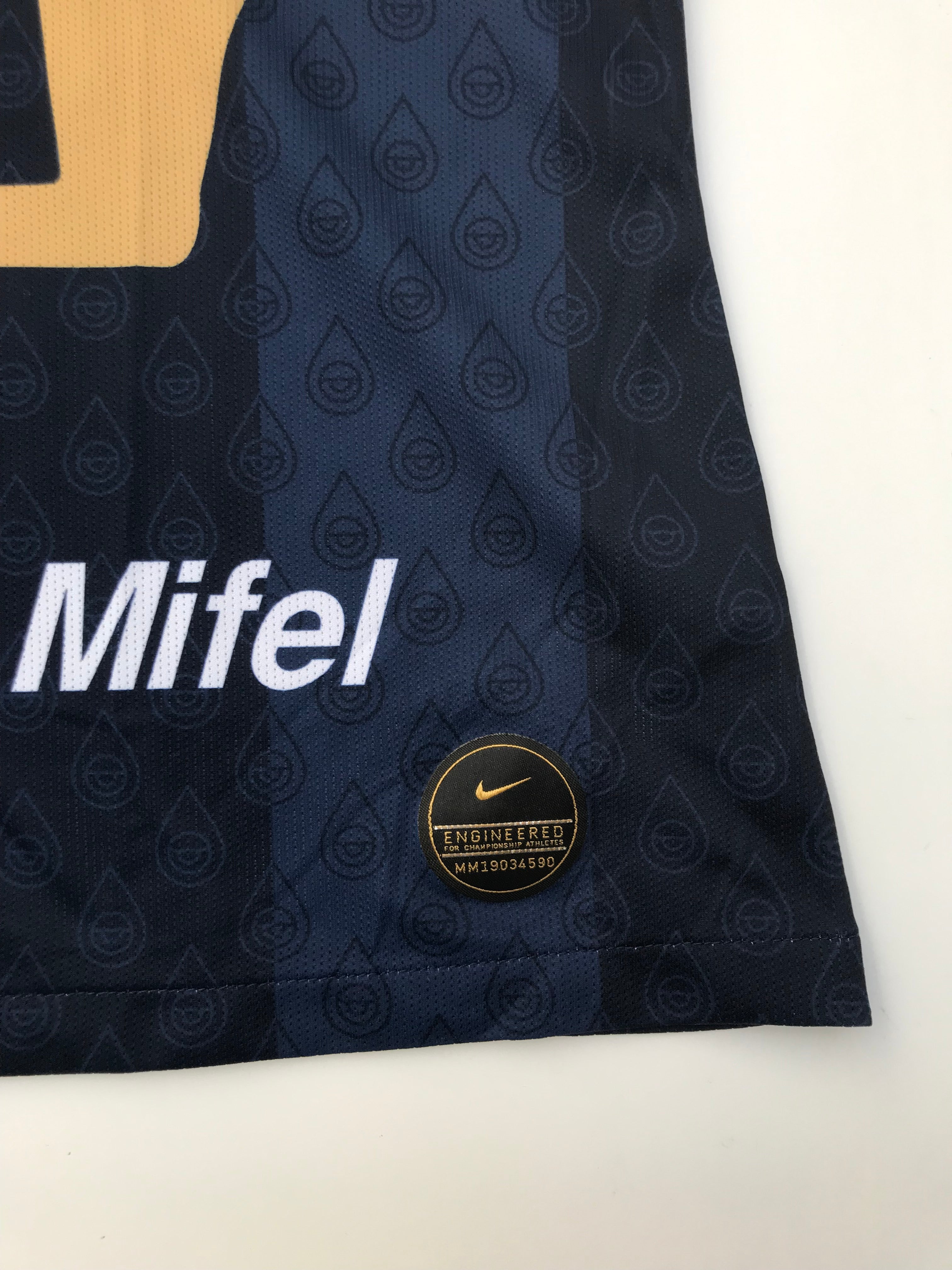 Jersey Pumas Visita 2019 2020 Juan Pablo Vigón Match Worn (M)