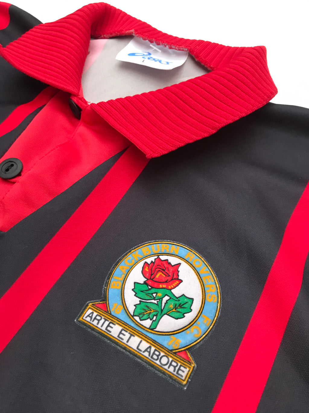 Jersey Blackburn Rovers Visita 1994 1995 Alan Shearer (L)