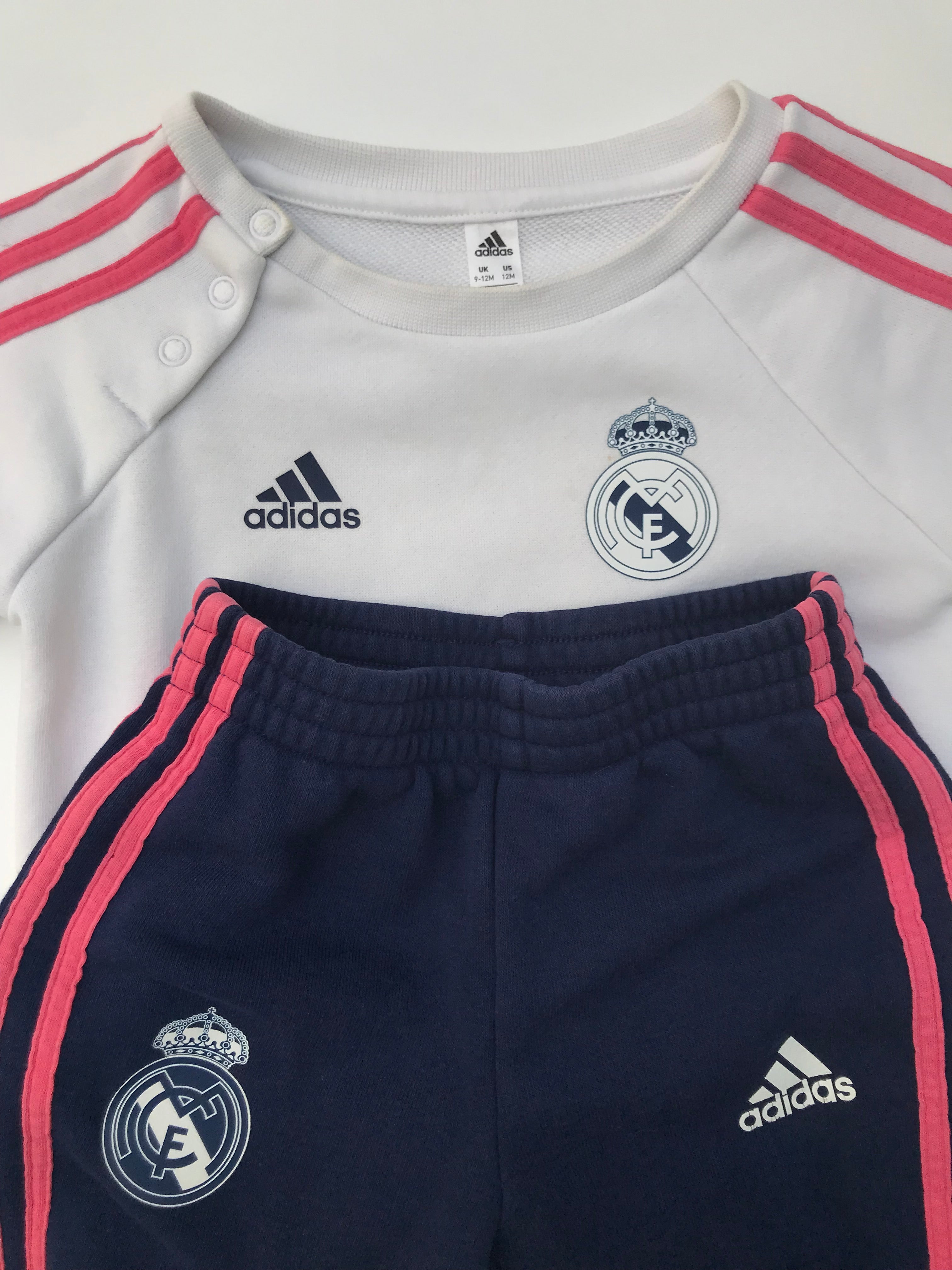 Conjunto Real Madrid Entrenamiento 2020 2021 (9-12 meses)