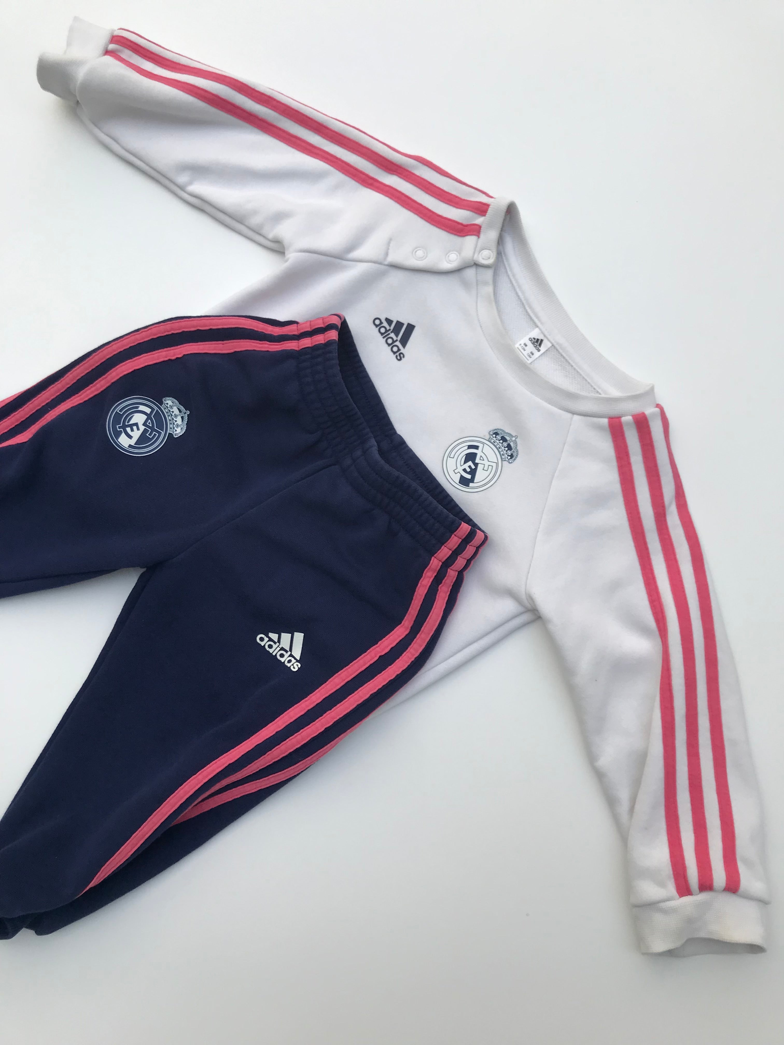 Conjunto Real Madrid Entrenamiento 2020 2021 (9-12 meses)