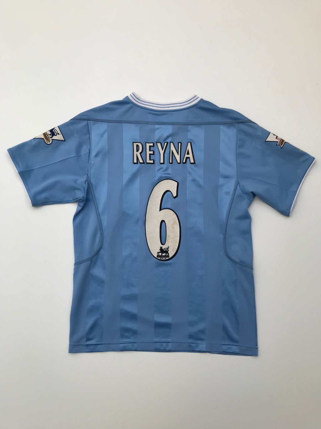 Manchester City Home Jersey 2003 2004 Claudio Reyna (S)