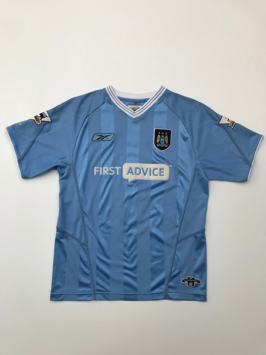 Manchester City Home Jersey 2003 2004 Claudio Reyna (S)