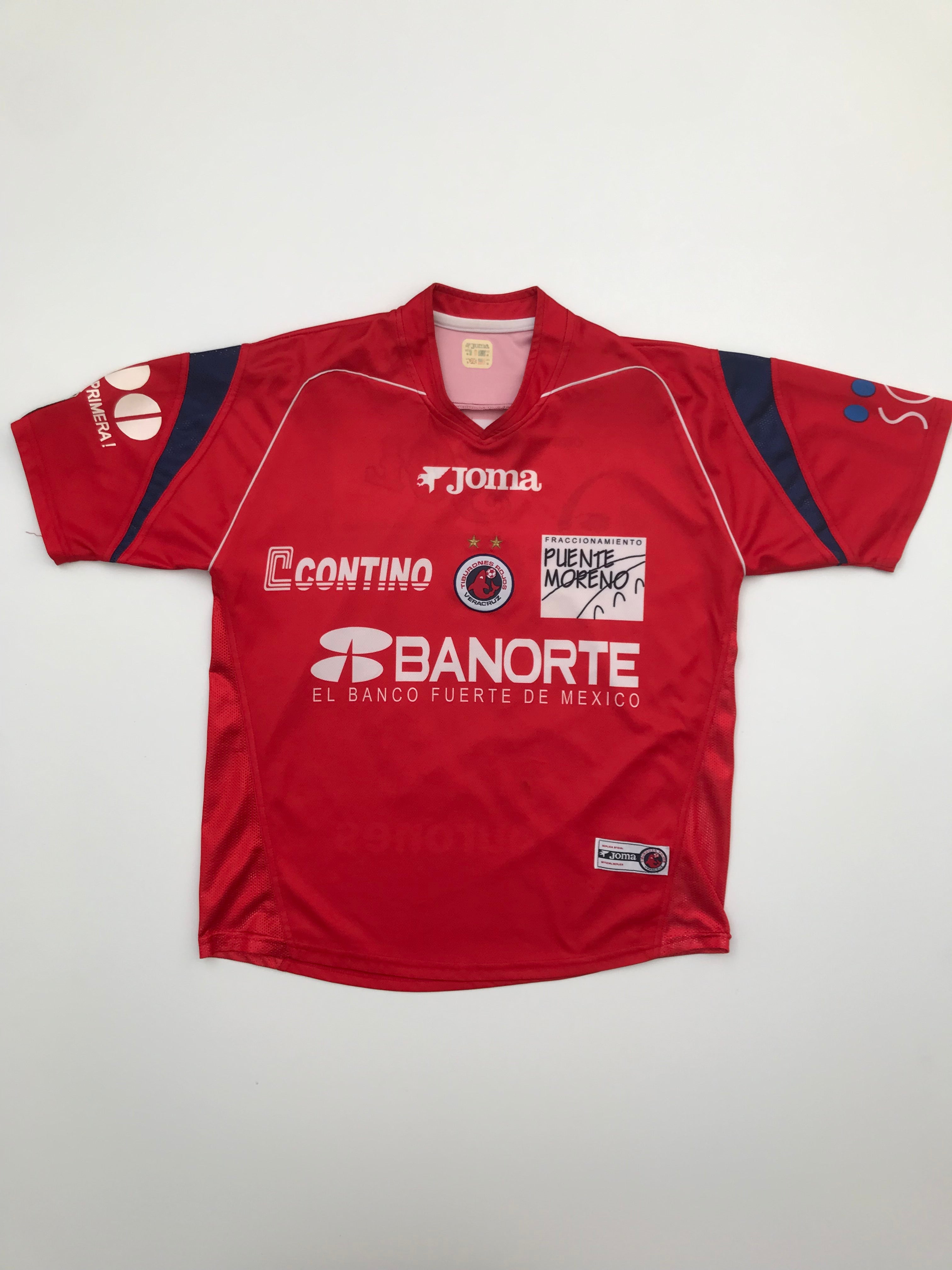 Jersey Veracruz Local 2005 2006 Match Worn Chopo Pérez (M)