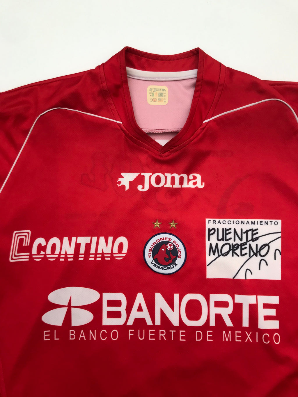 Jersey Veracruz Local 2005 2006 Match Worn Chopo Pérez (M)