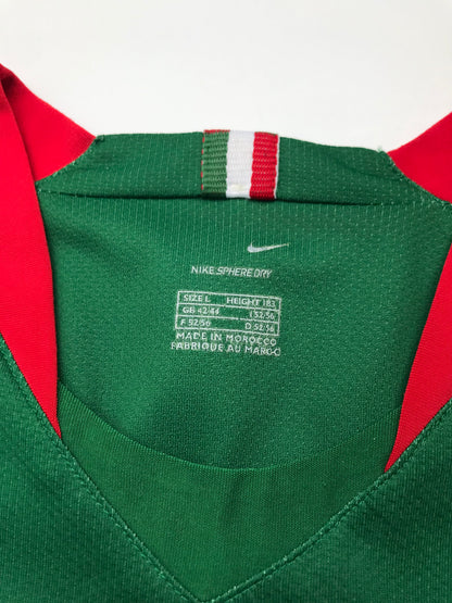 Mexico Home Jersey 2006 2007 Autographed by Jared Borgetti (L)