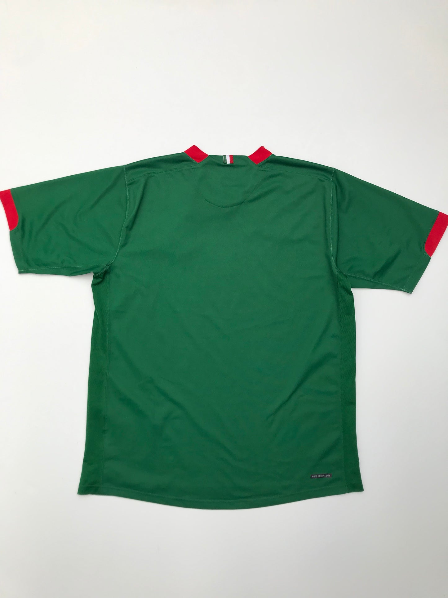 Mexico Home Jersey 2006 2007 Autographed by Jared Borgetti (L)