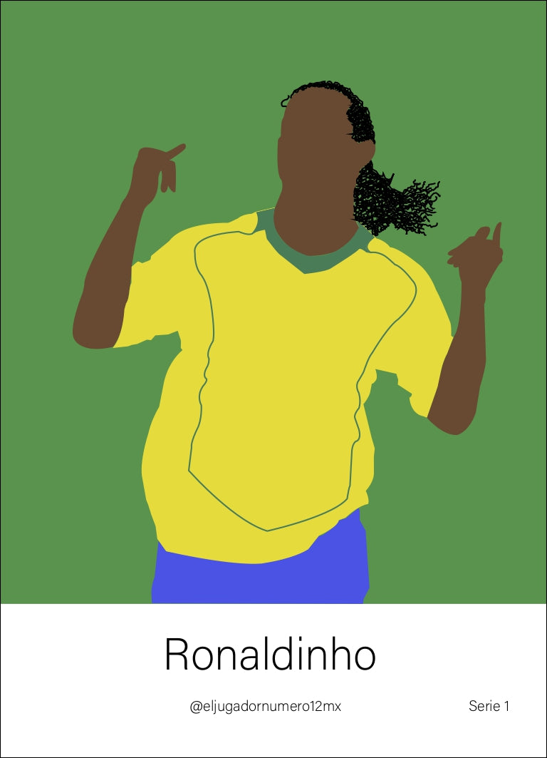 Art Print Brasil 2004 2005 Ronaldinho