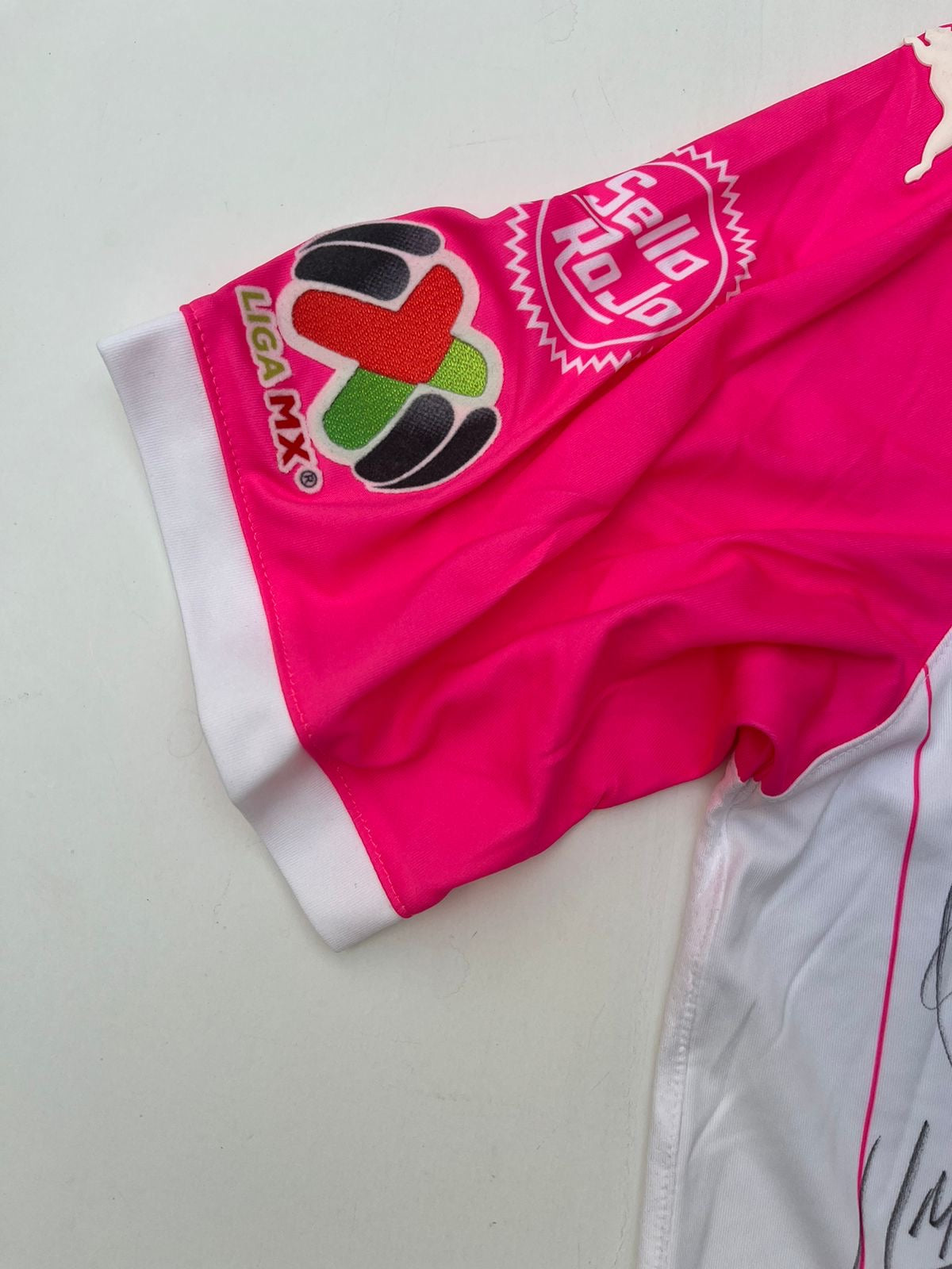Jersey Chivas Pink Project 2021 2022 Autografiado Match Worn Fernando Beltrán (L)
