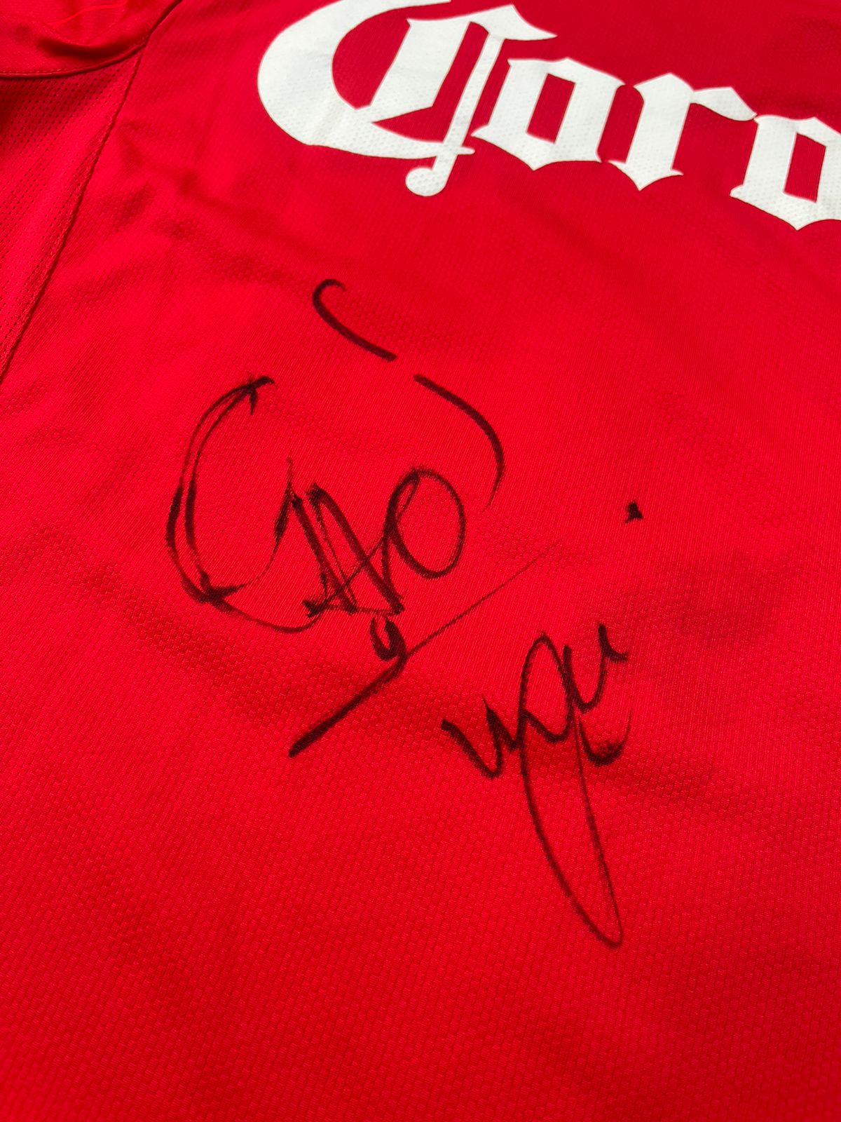 Jersey Club América Portero 2007 2008 Autografiada por Guillermo Ochoa (M)